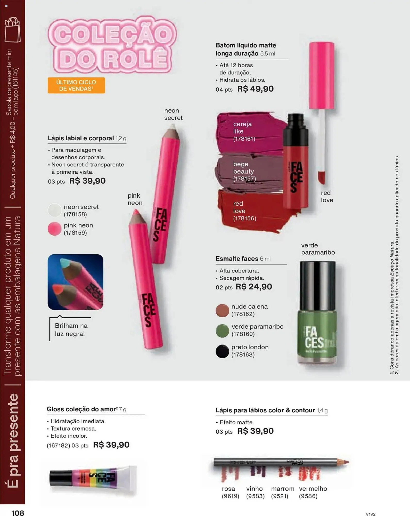 Encarte de Catálogo Natura 26 de novembro até 26 de dezembro 2025 - Pagina 108