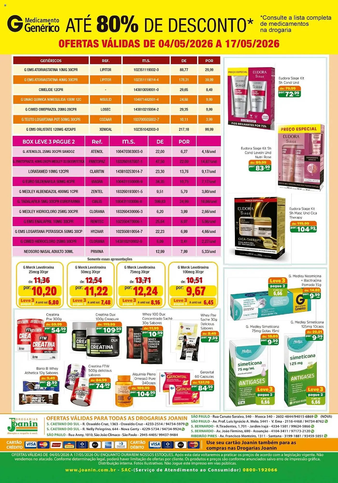 Encarte de Catálogo Supermercados Joanin 4 de maio até 17 de maio 2026 - Pagina 2