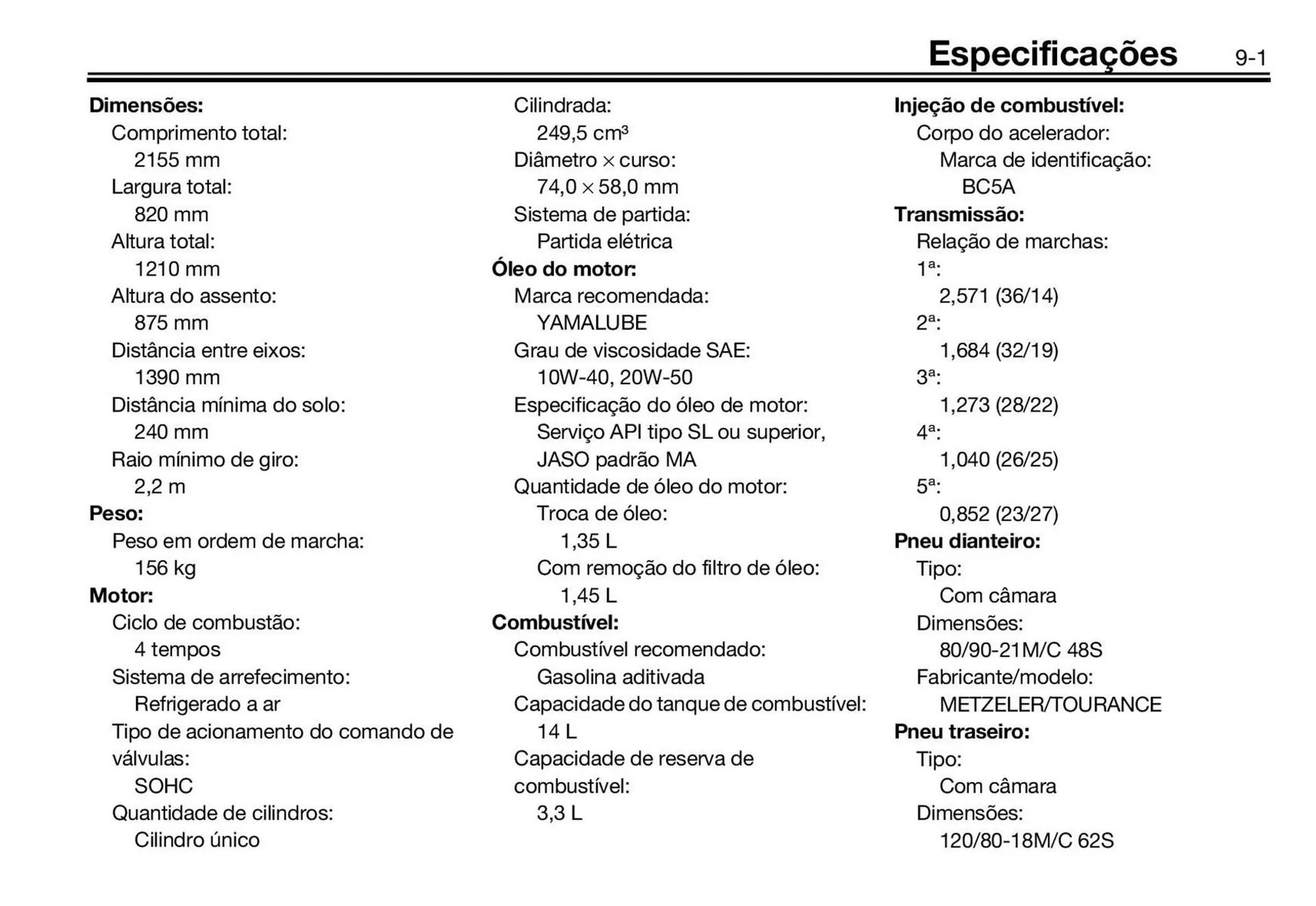 Encarte de Panfleto Yamaha 3 de fevereiro até 31 de dezembro 2026 - Pagina 91