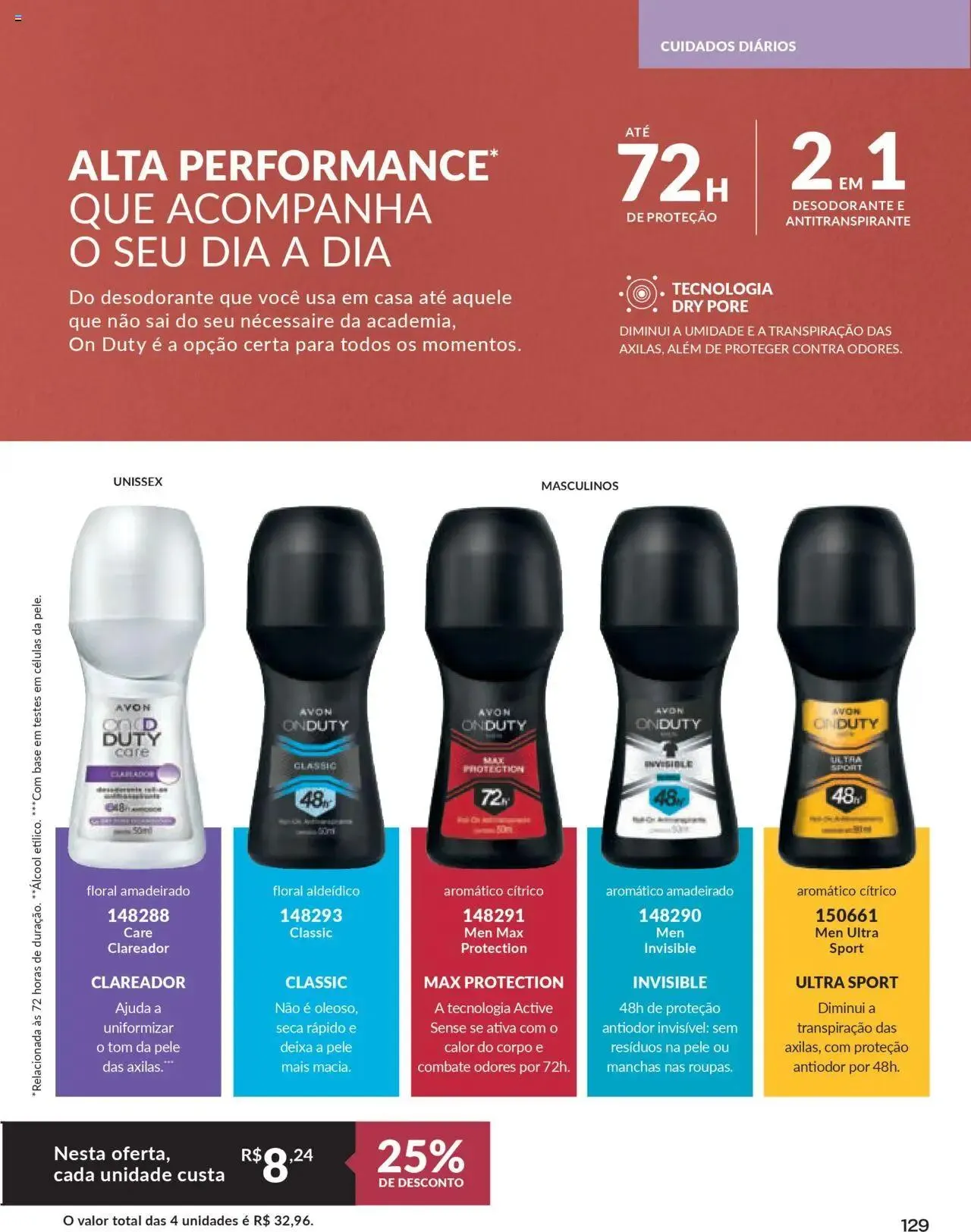 Encarte de Avon - Campanha 07 3 de abril até 1 de maio 2025 - Pagina 129