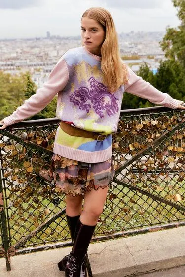 Pullover Landschaft M. Christian Lacroix