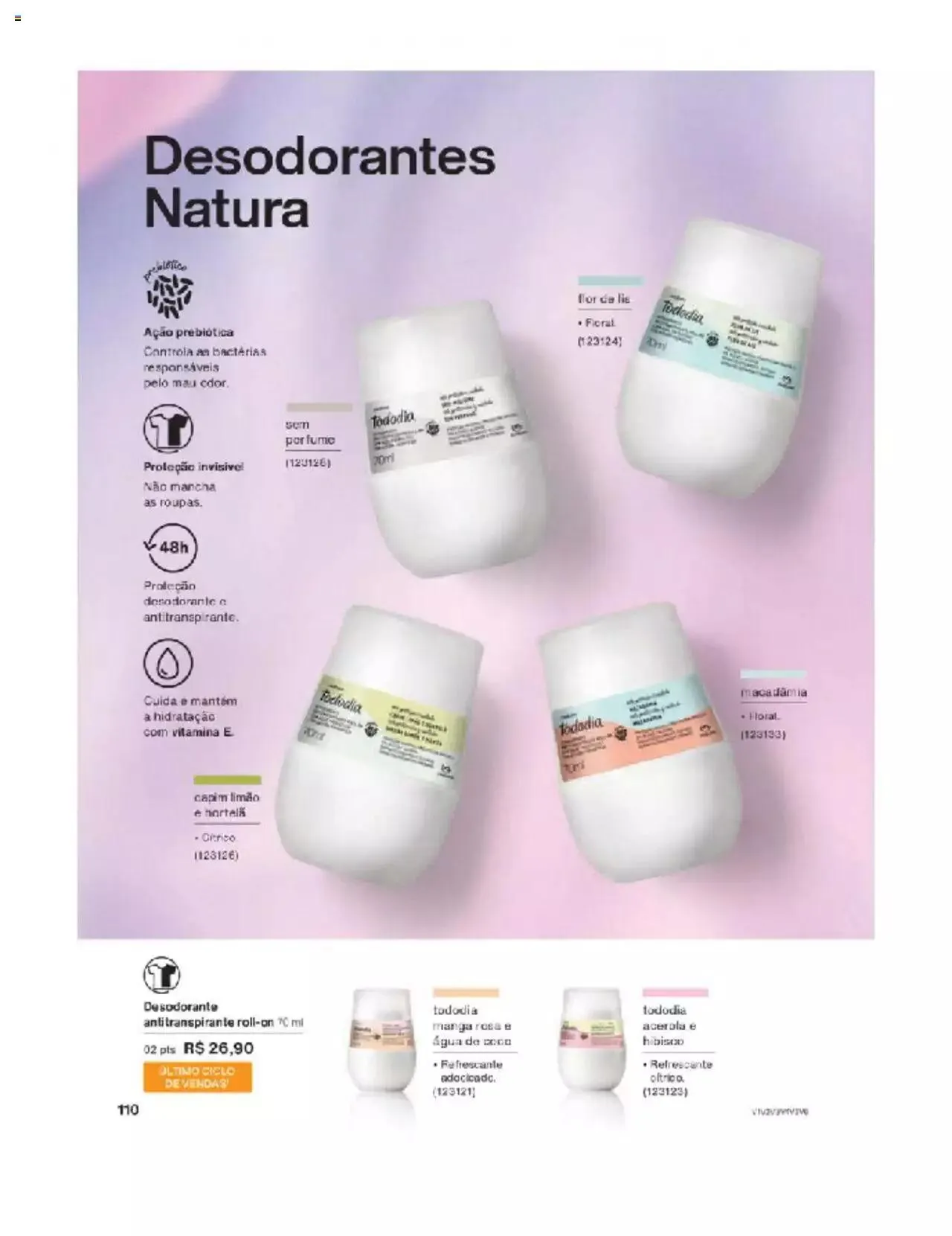 Encarte de Natura - Ciclo 02/2024 1 de fevereiro até 3 de fevereiro 2024 - Pagina 110