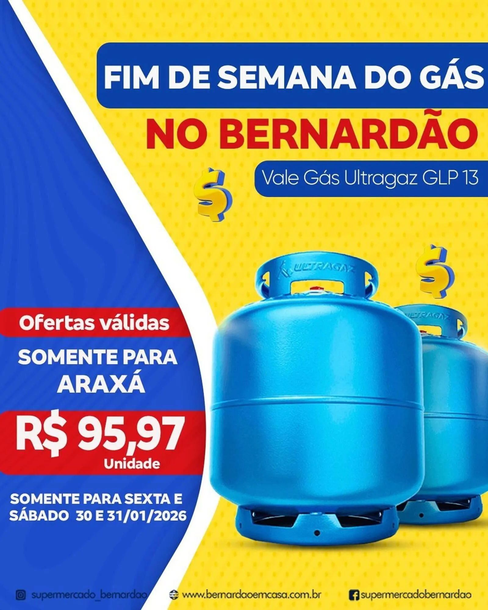 Encarte de Catálogo Supermercado Bernardão 30 de janeiro até 31 de janeiro 2026 - Pagina 2