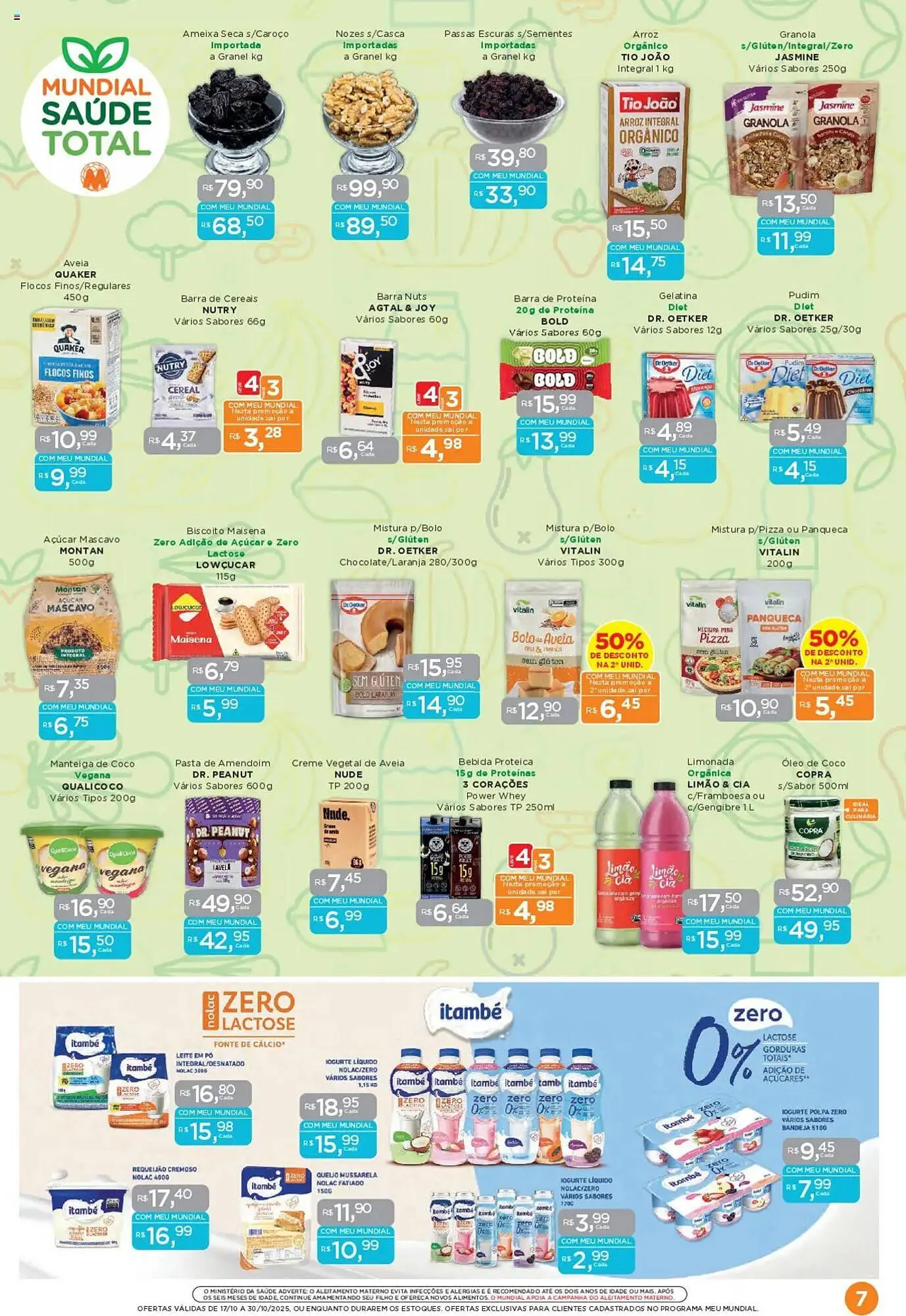 Encarte de Encarte Supermercados Mundial 17 de outubro até 30 de outubro 2025 - Pagina 7