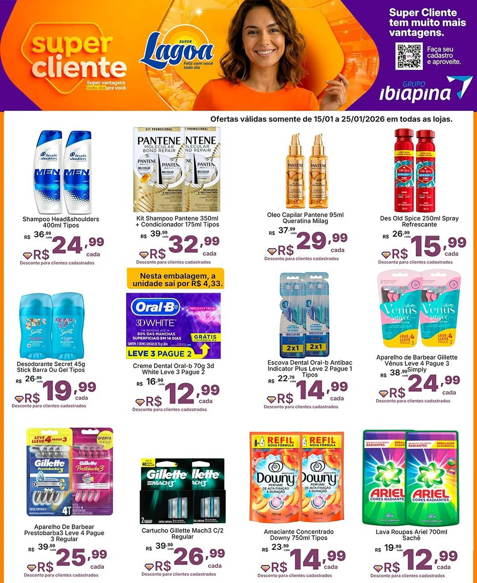 Encarte de Encarte Super Lagoa 15 de janeiro até 25 de janeiro 2026 - Pagina 5