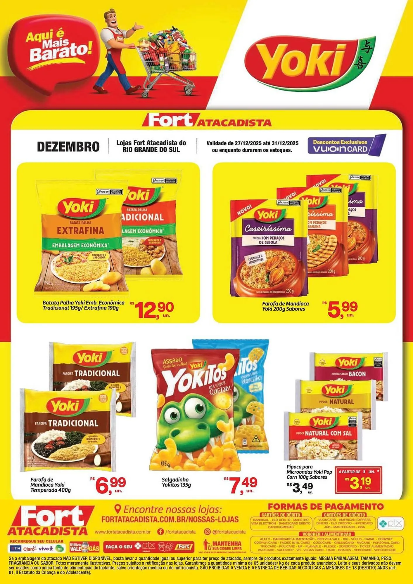 Encarte de Tabloide Fort Atacadista 27 de dezembro até 31 de dezembro 2025 - Pagina 1