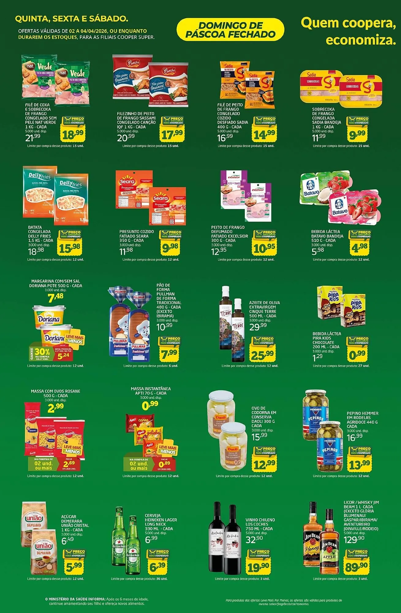 Encarte de Tabloide Cooper 1 de abril até 4 de abril 2026 - Pagina 2