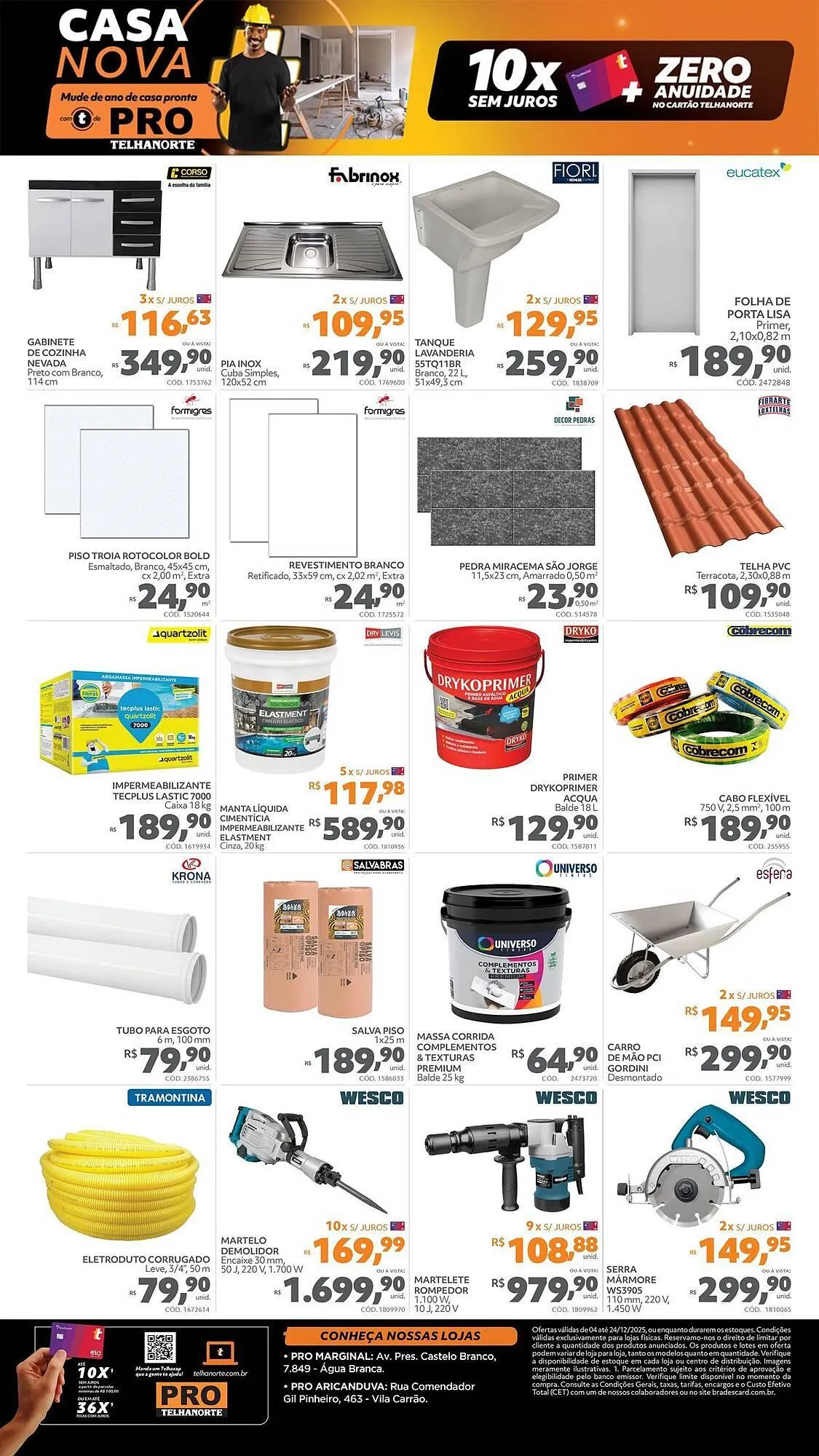 Encarte de Catálogo Telhanorte 12 de dezembro até 24 de dezembro 2025 - Pagina 2