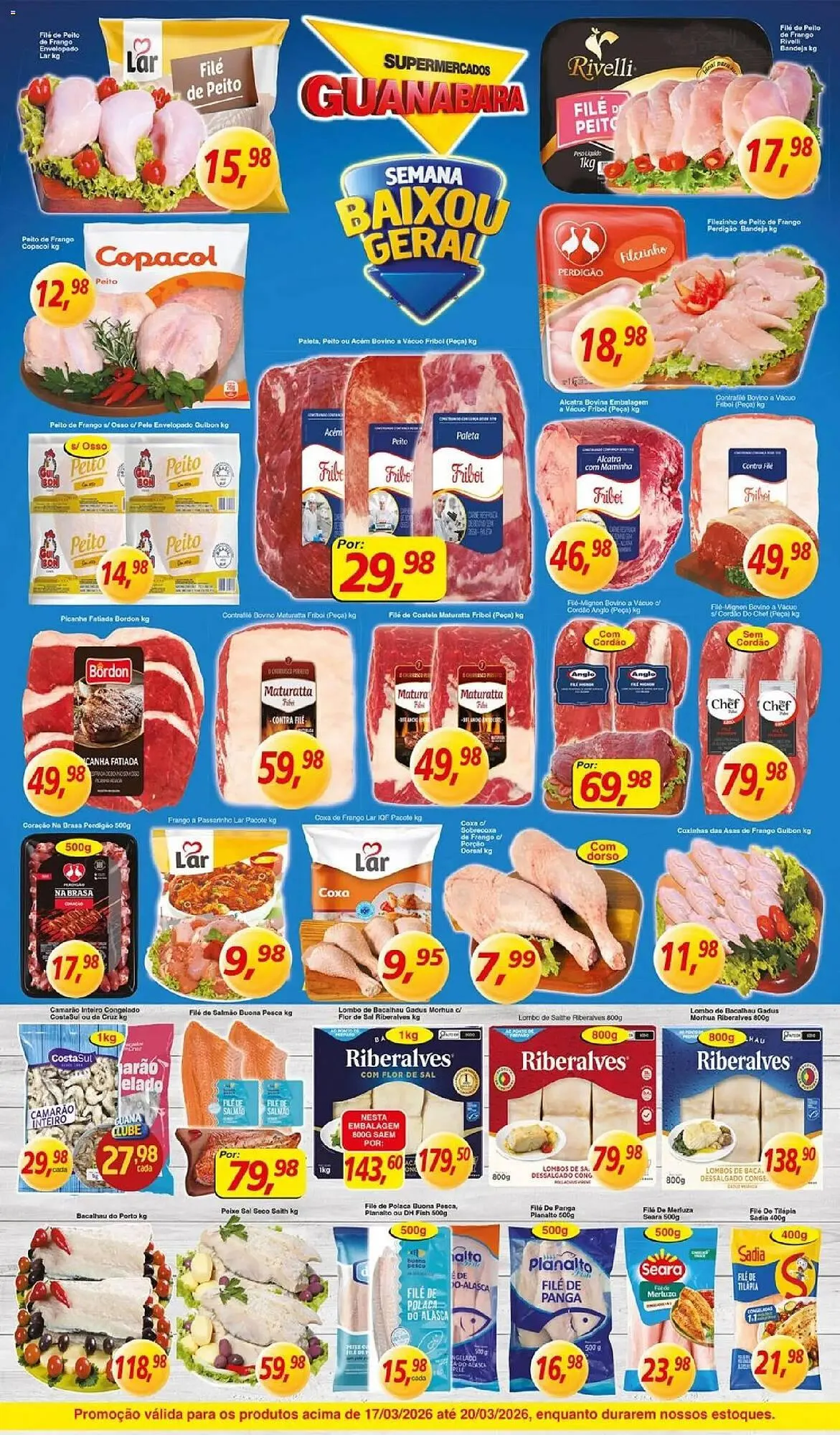 Encarte de Encarte Supermercados Guanabara 17 de março até 20 de março 2026 - Pagina 5