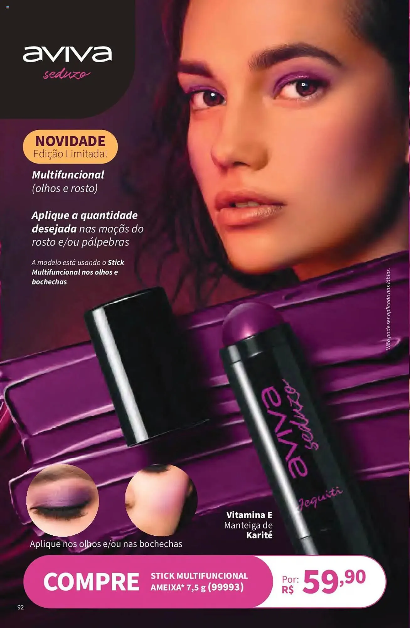 Encarte de Catálogo Jequiti 2 de junho até 24 de junho 2025 - Pagina 92