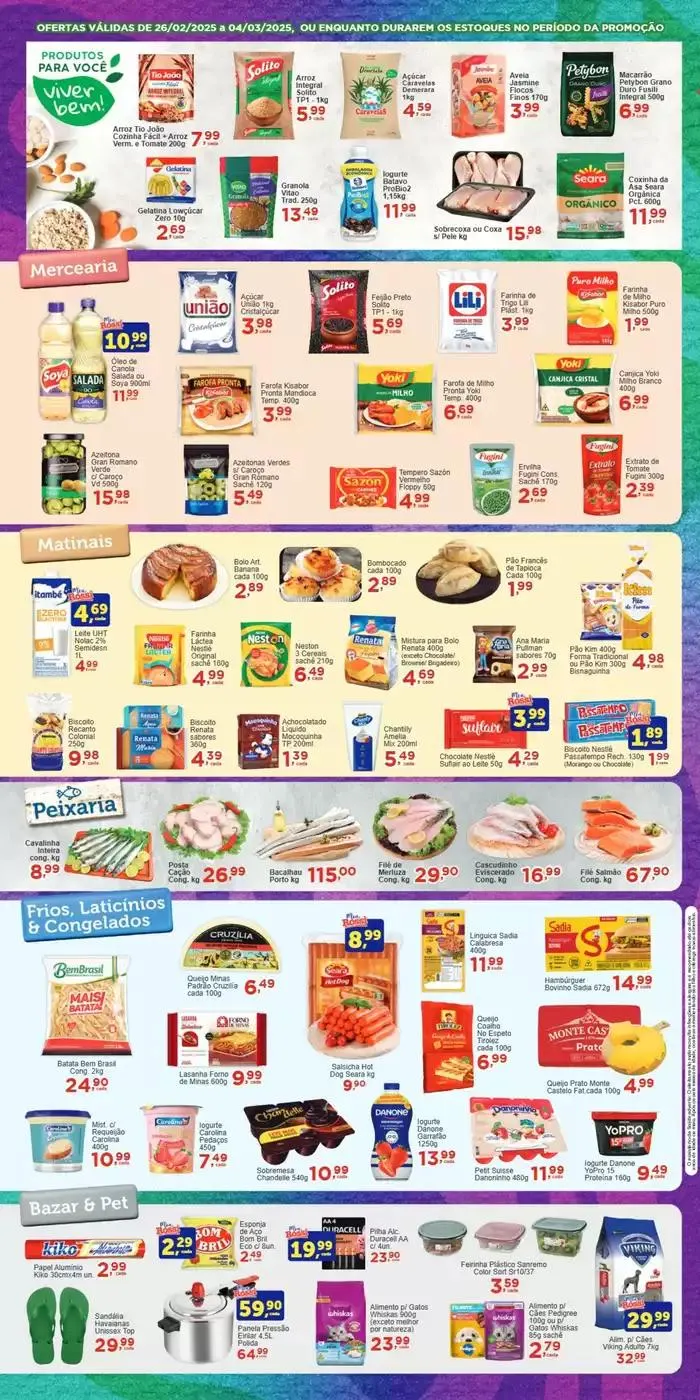 Encarte de Catálogo Rossi Supermercados 26 de fevereiro até 4 de março 2025 - Pagina 2