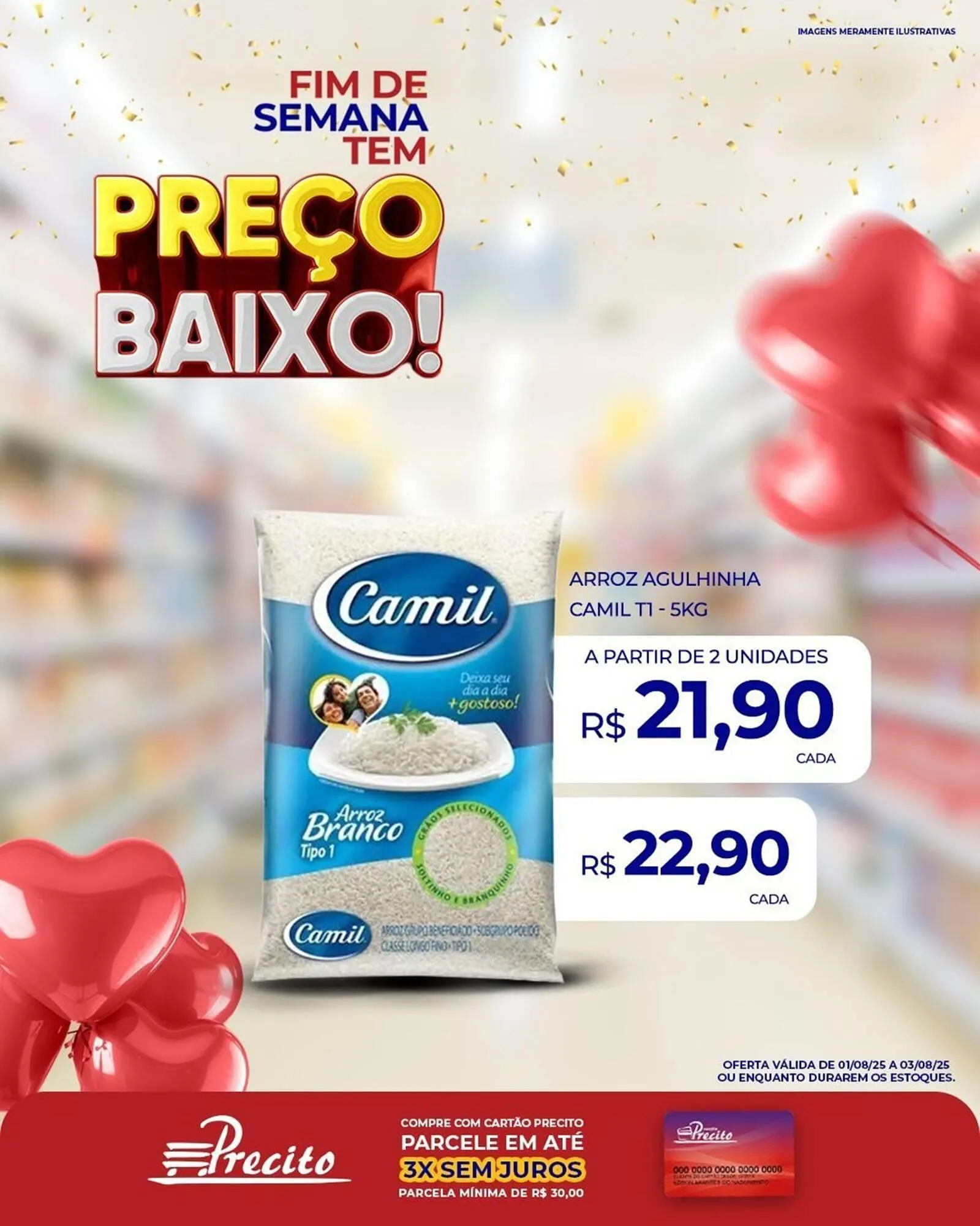 Encarte de Catálogo Supermercado Precito 1 de agosto até 3 de agosto 2025 - Pagina 3