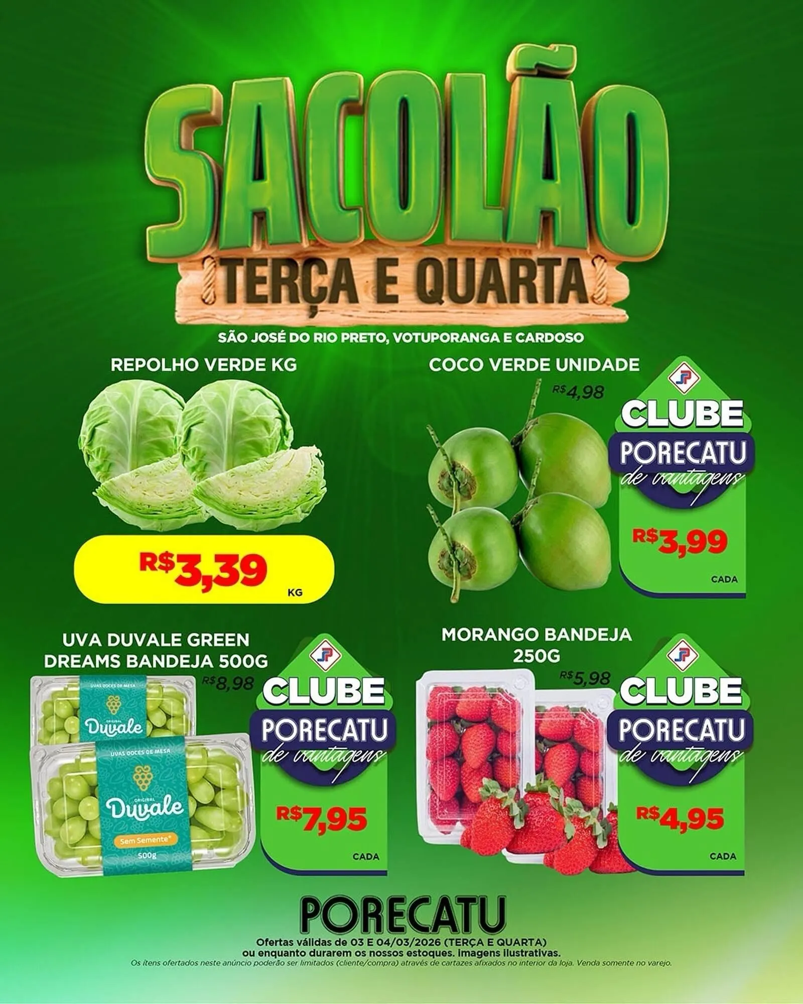 Encarte de Catálogo Supermercado Porecatu 3 de março até 4 de março 2026 - Pagina 4
