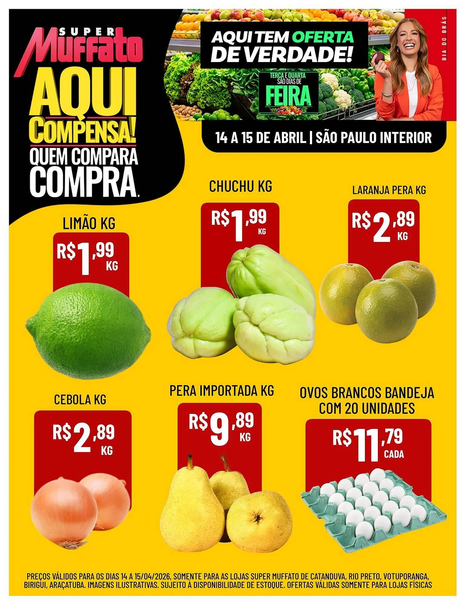 Encarte de Encarte Muffato 14 de abril até 15 de abril 2026 - Pagina 1