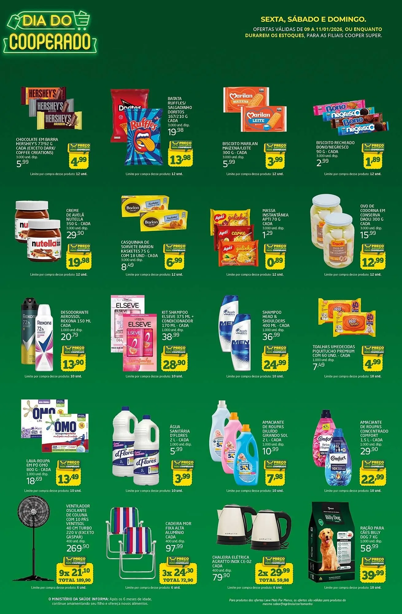 Encarte de Tabloide Cooper 8 de janeiro até 11 de janeiro 2026 - Pagina 3