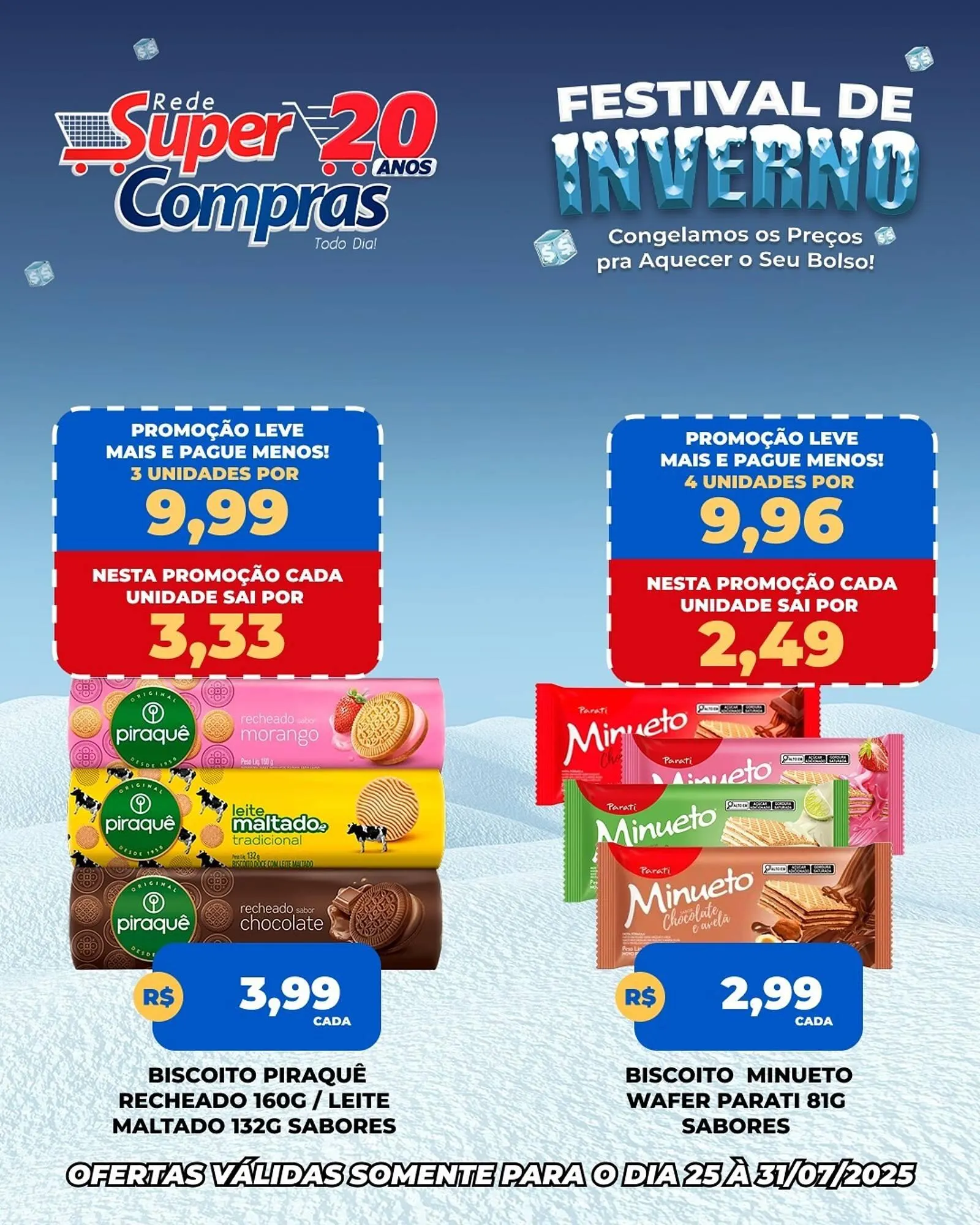 Encarte de Catálogo Rede Super Compras 28 de julho até 31 de julho 2025 - Pagina 2