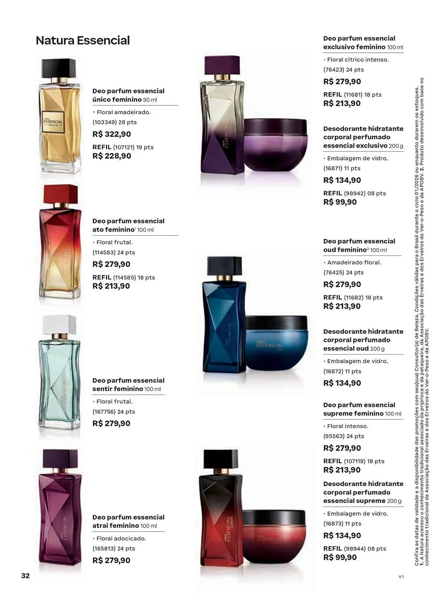 Encarte de Catálogo Natura 1 de janeiro até 31 de janeiro 2026 - Pagina 32