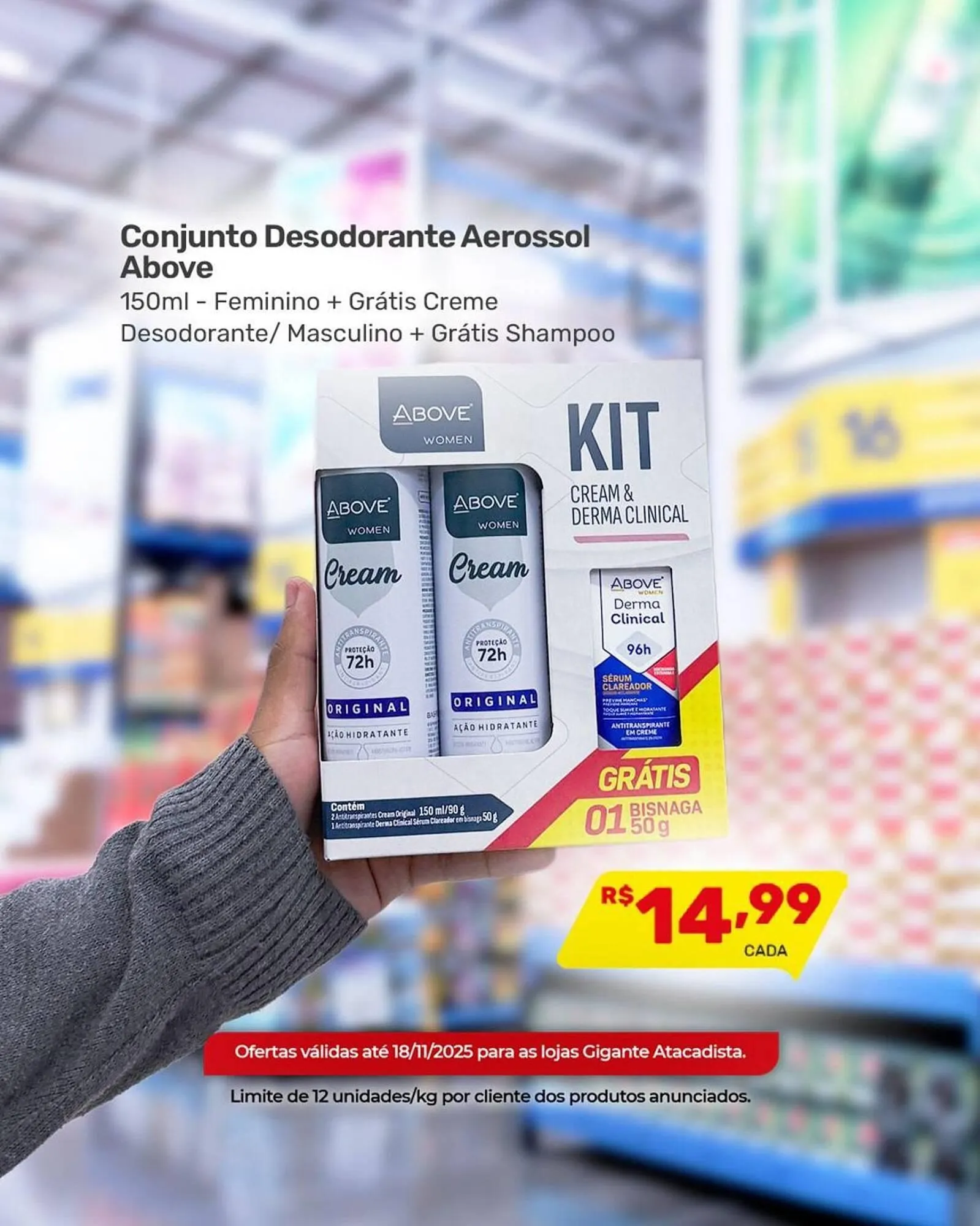 Encarte de Encarte Gigante Atacadista 17 de novembro até 18 de novembro 2025 - Pagina 1