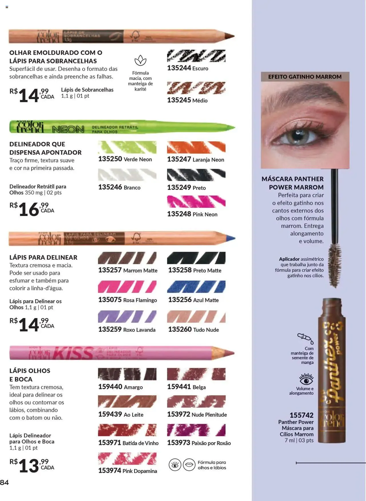 Encarte de Avon - Campanha 07 3 de abril até 1 de maio 2025 - Pagina 84