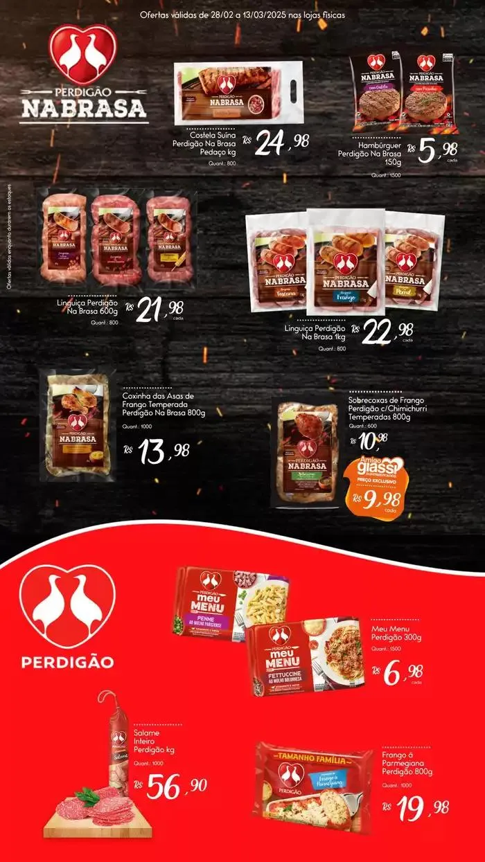 Encarte de Sadia e Perdigão 28 de fevereiro até 13 de março 2025 - Pagina 2