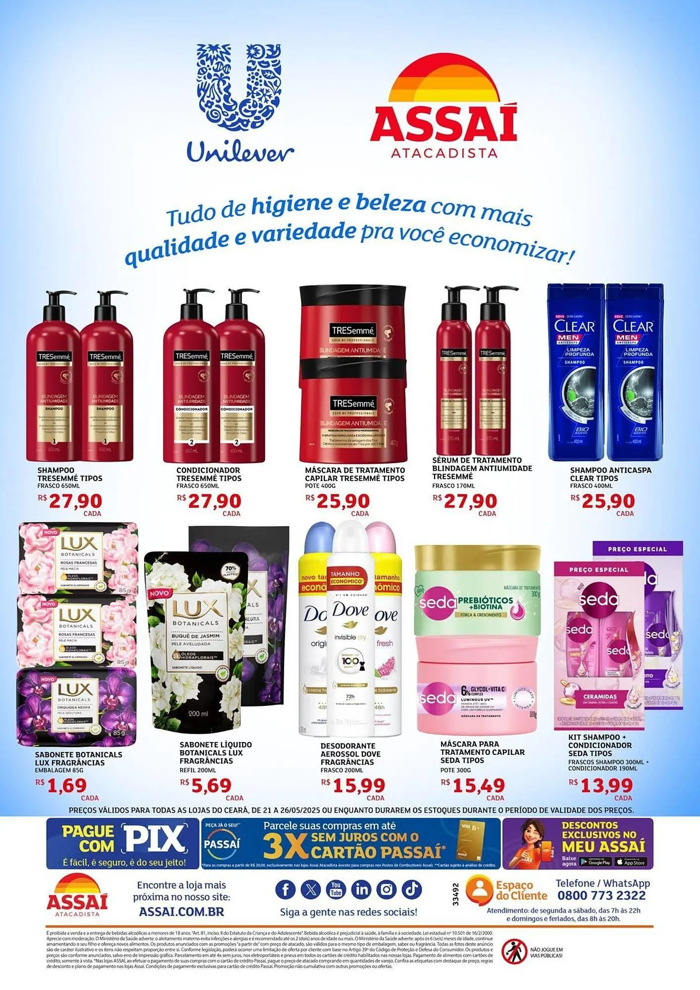 Encarte de Catálogo Assaí Atacadista 21 de maio até 26 de maio 2025 - Pagina 2