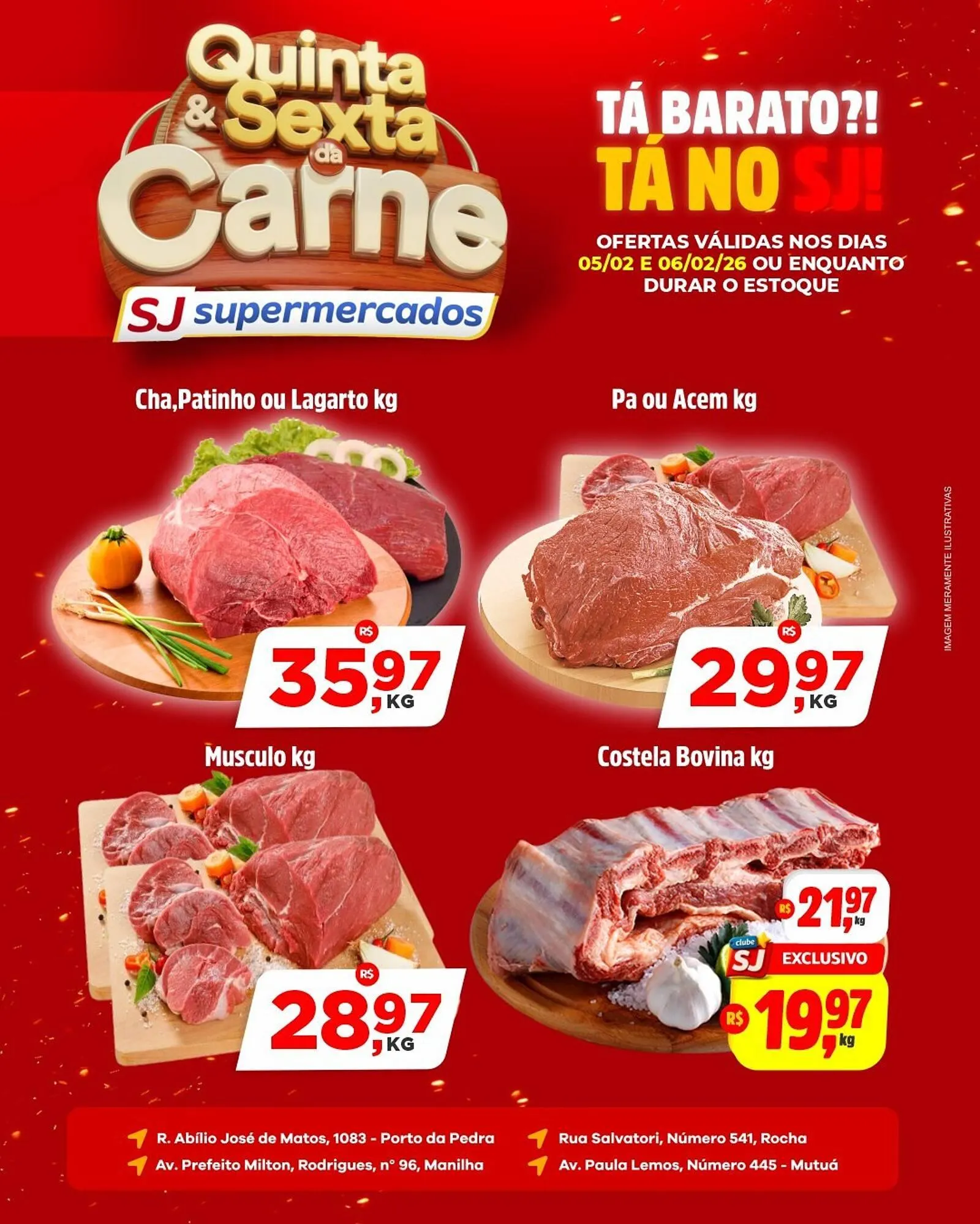 Encarte de Encarte Sj Supermercados 5 de fevereiro até 6 de fevereiro 2026 - Pagina 2