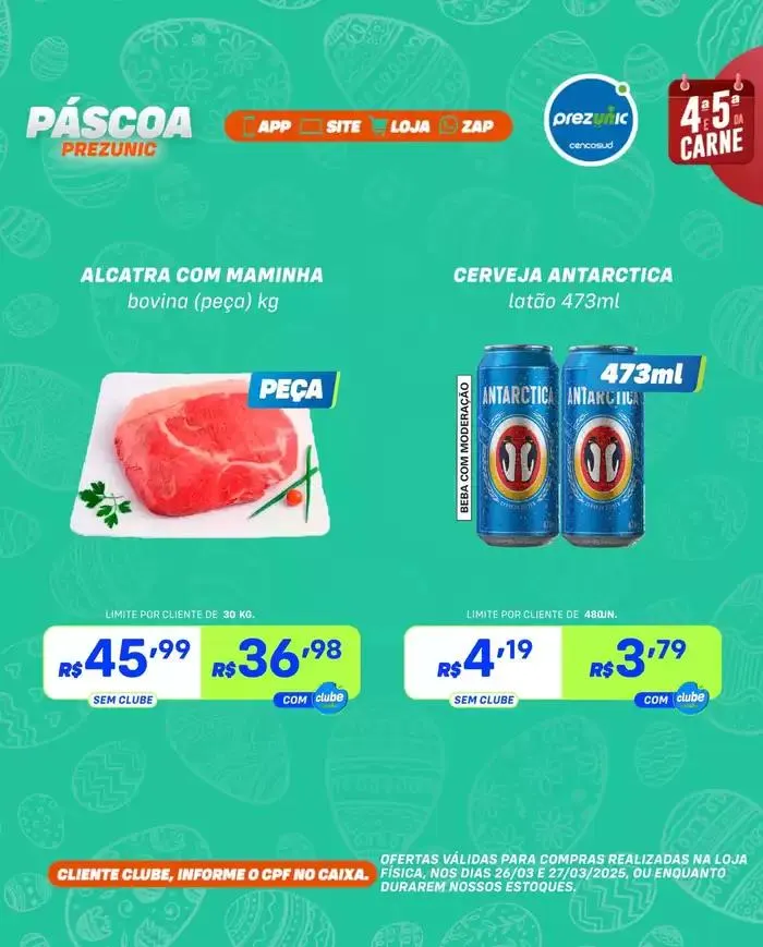 Encarte de Ofertas especiais atraentes para todos 26 de março até 27 de março 2025 - Pagina 6