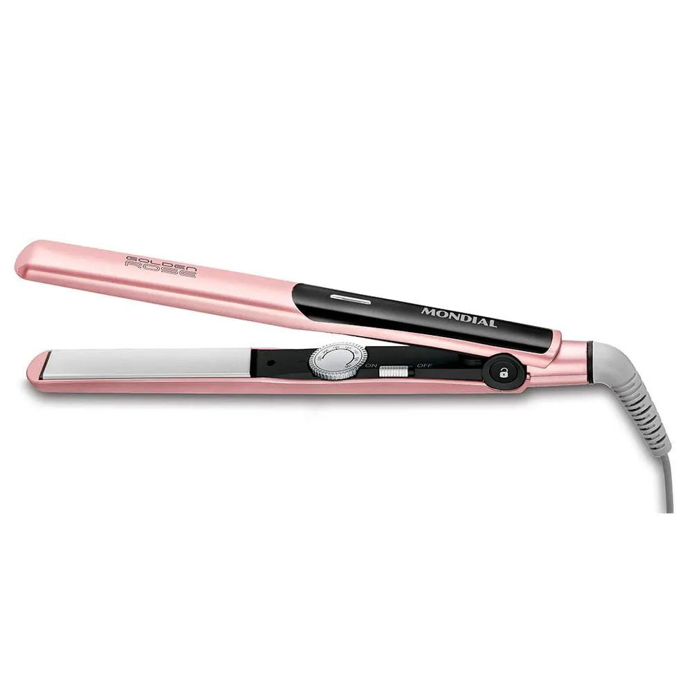 Prancha Alisadora P20 Golden Rose/Preta 45W Bivolt 7892001 - Mondial