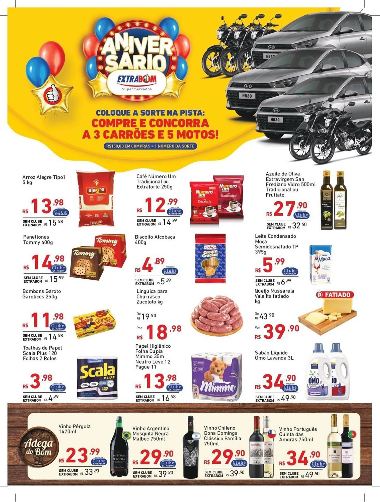 Encarte de Catálogo Extrabom Supermercados 4 de novembro até 12 de novembro 2025 - Pagina 1