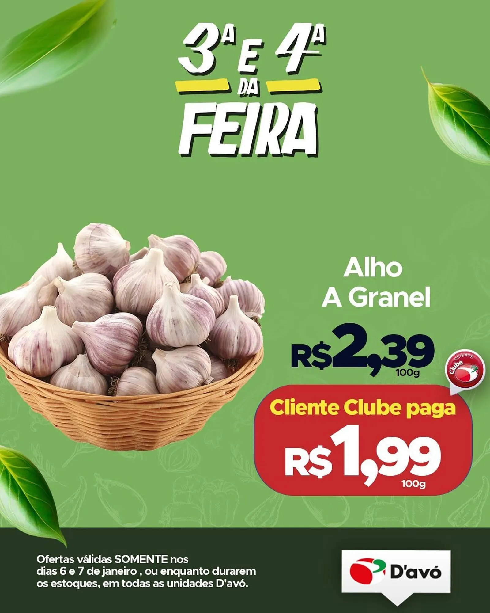 Encarte de Catálogo D'avó Supermercado 7 de janeiro até 7 de janeiro 2026 - Pagina 1