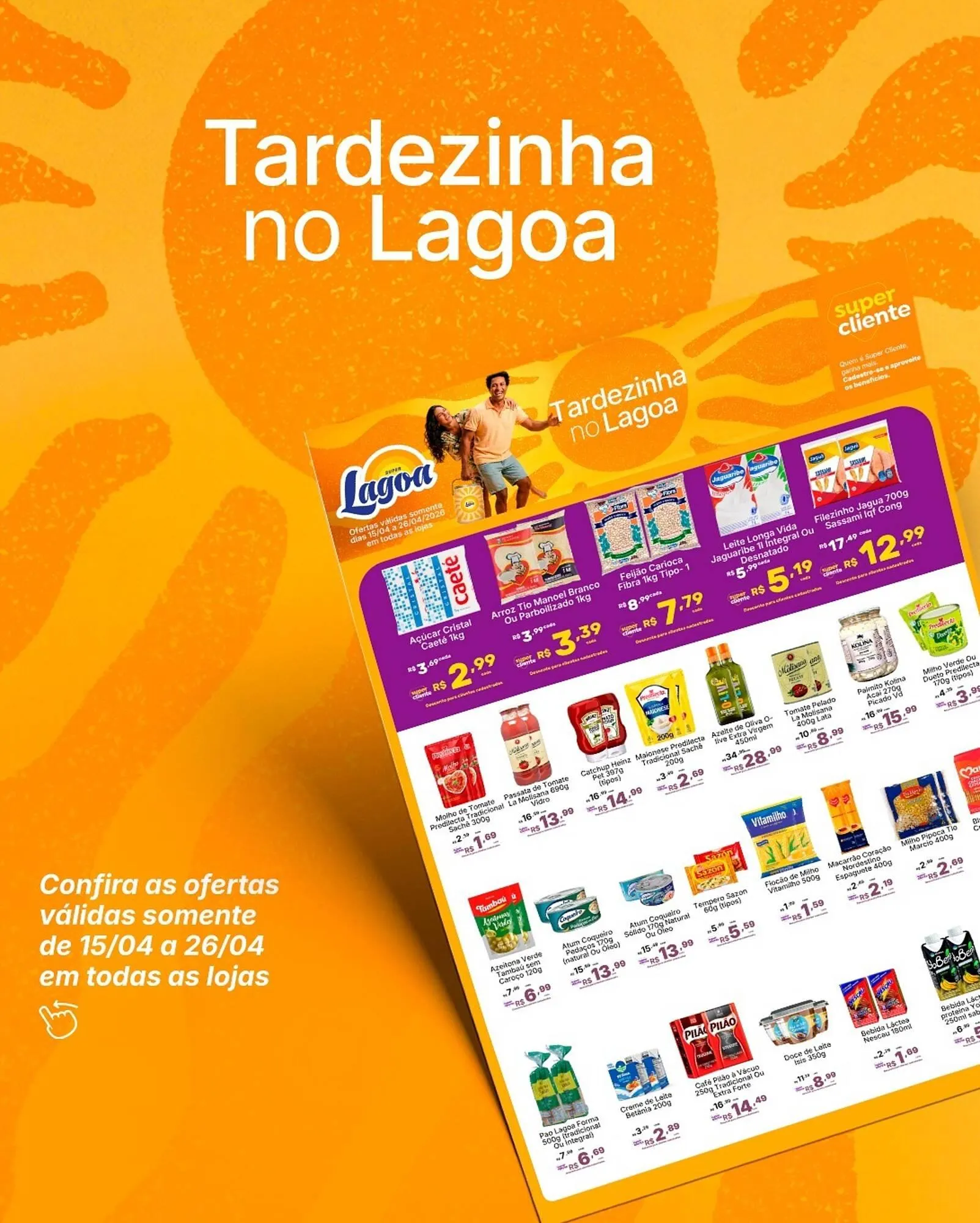 Encarte de Encarte Super Lagoa 15 de abril até 26 de abril 2026 - Pagina 1