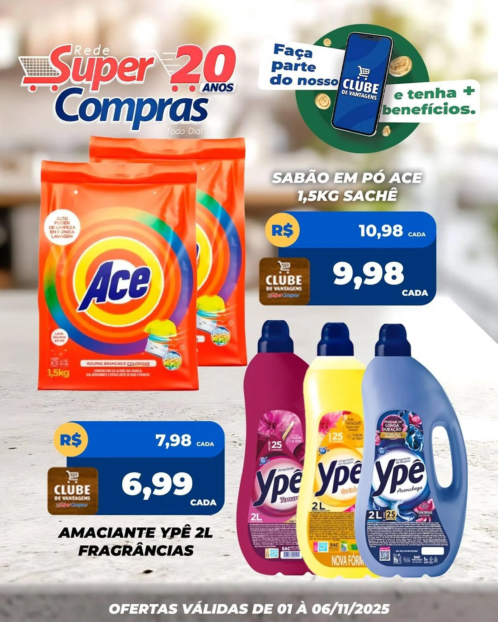 Encarte de Encarte Rede Super Compras 1 de novembro até 6 de novembro 2025 - Pagina 3