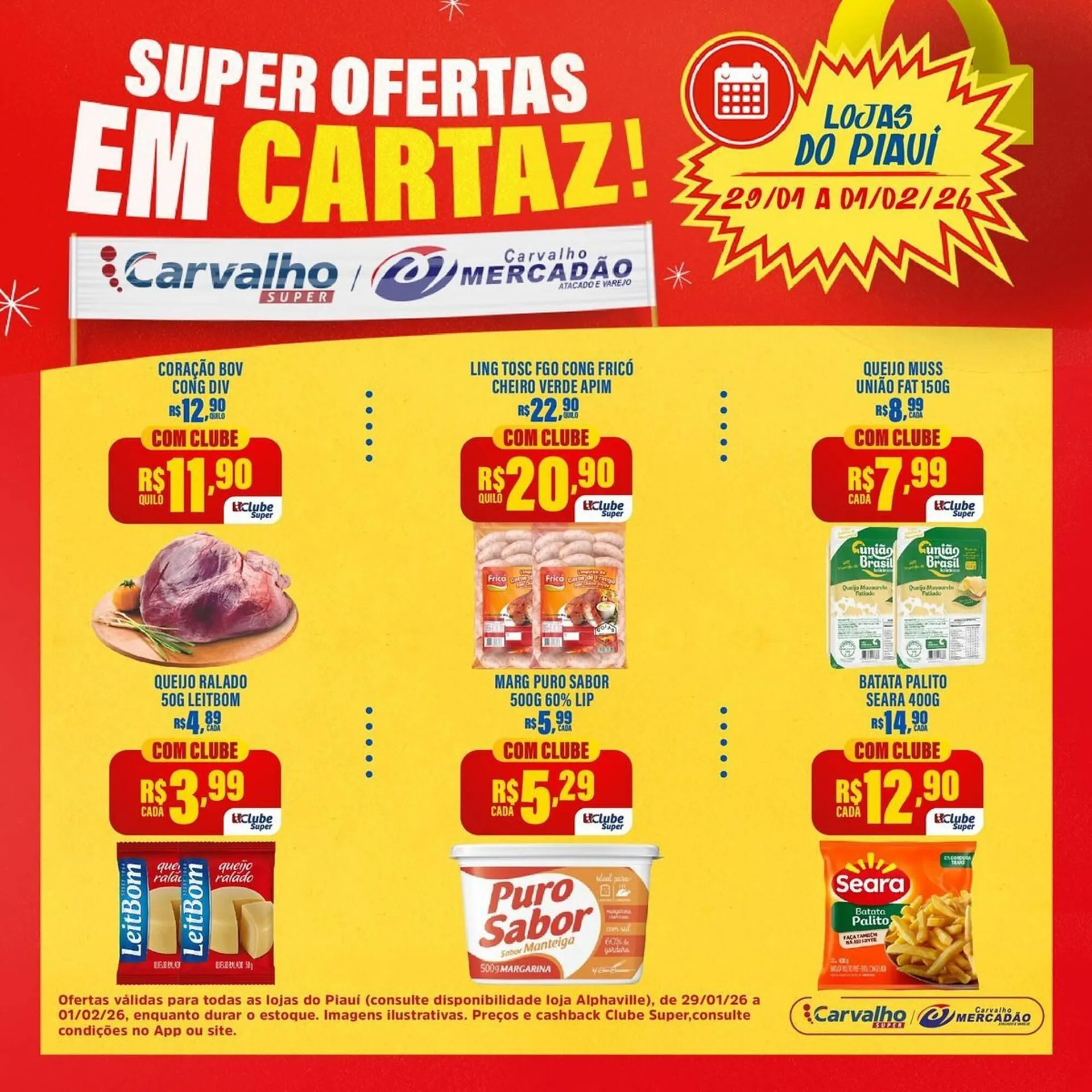 Encarte de Catálogo Carvalho Supermercado 29 de janeiro até 1 de fevereiro 2026 - Pagina 3