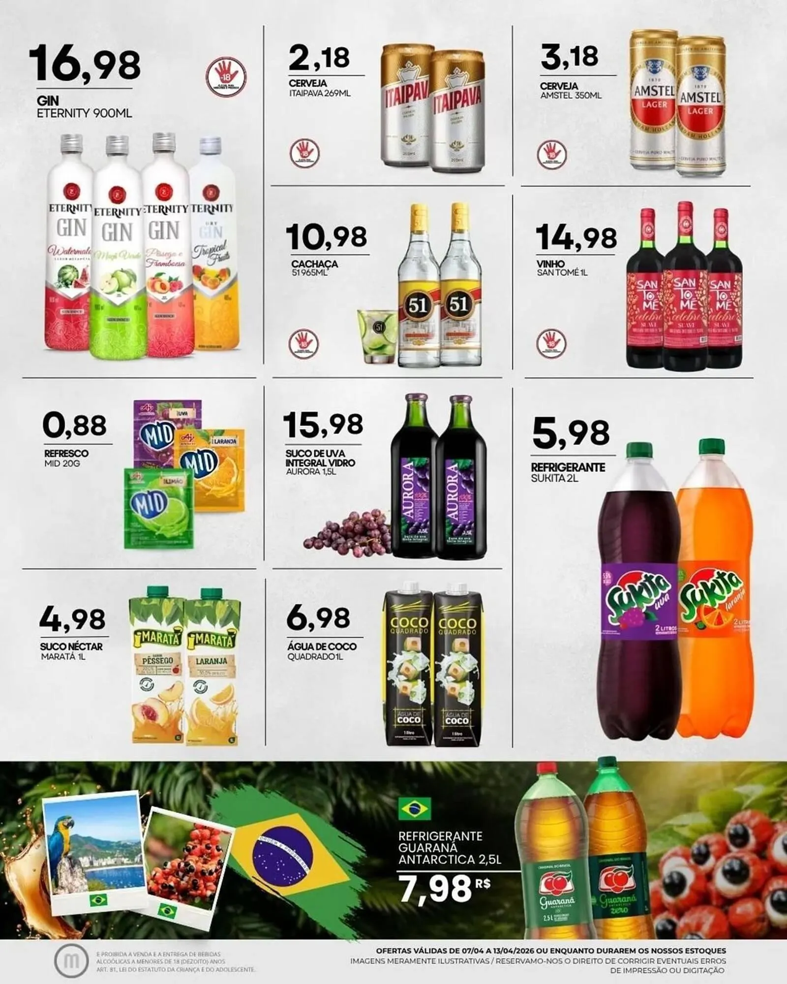 Encarte de Folheto Mercadão Atacadista 13 de abril até 17 de abril 2026 - Pagina 15