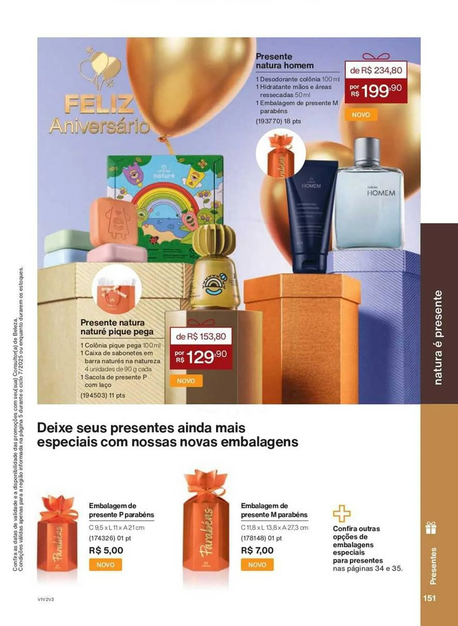 Encarte de Catálogo Natura 28 de abril até 30 de junho 2025 - Pagina 151