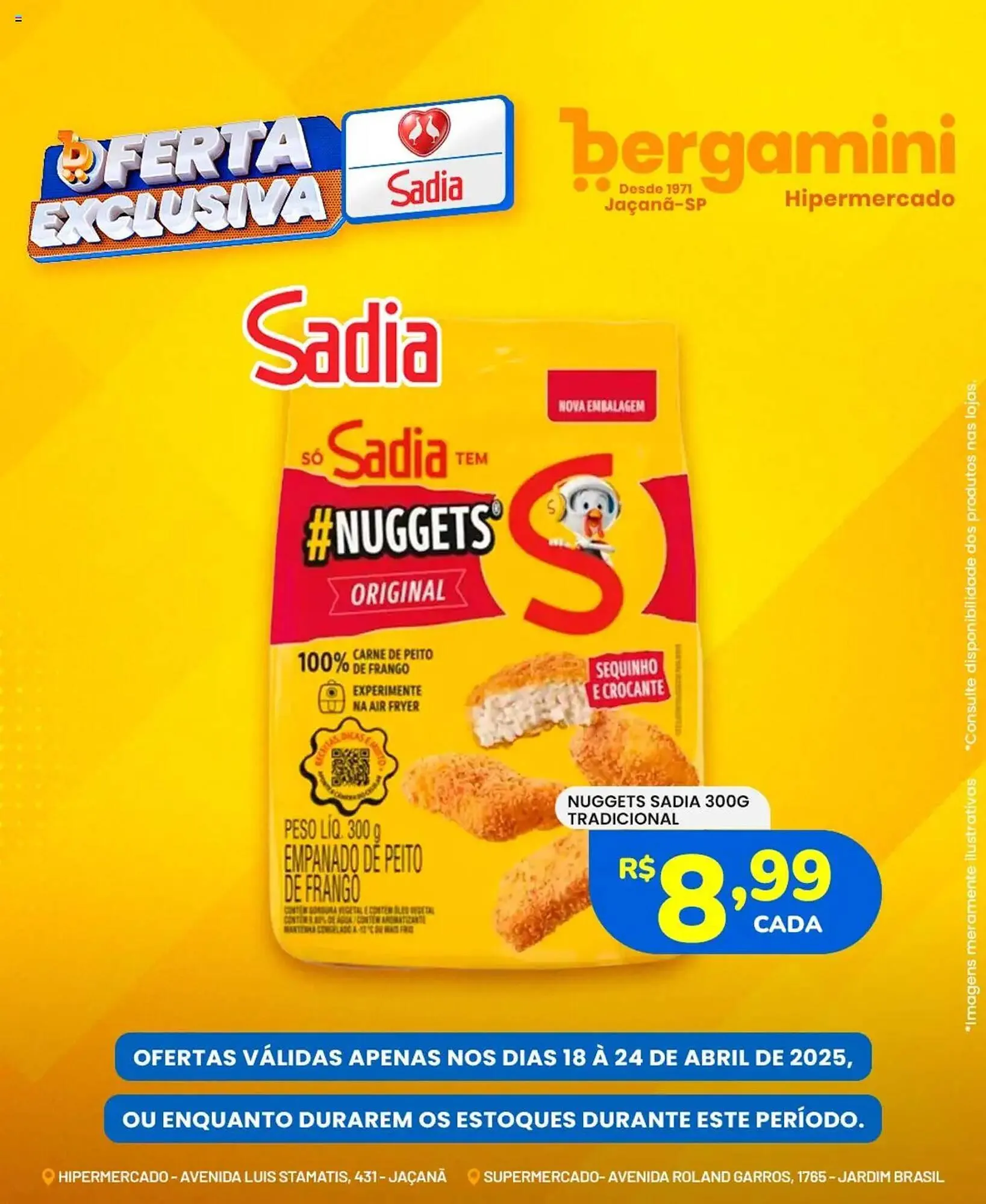 Encarte de Catálogo Supermercado Bergamini 18 de abril até 24 de abril 2025 - Pagina 4