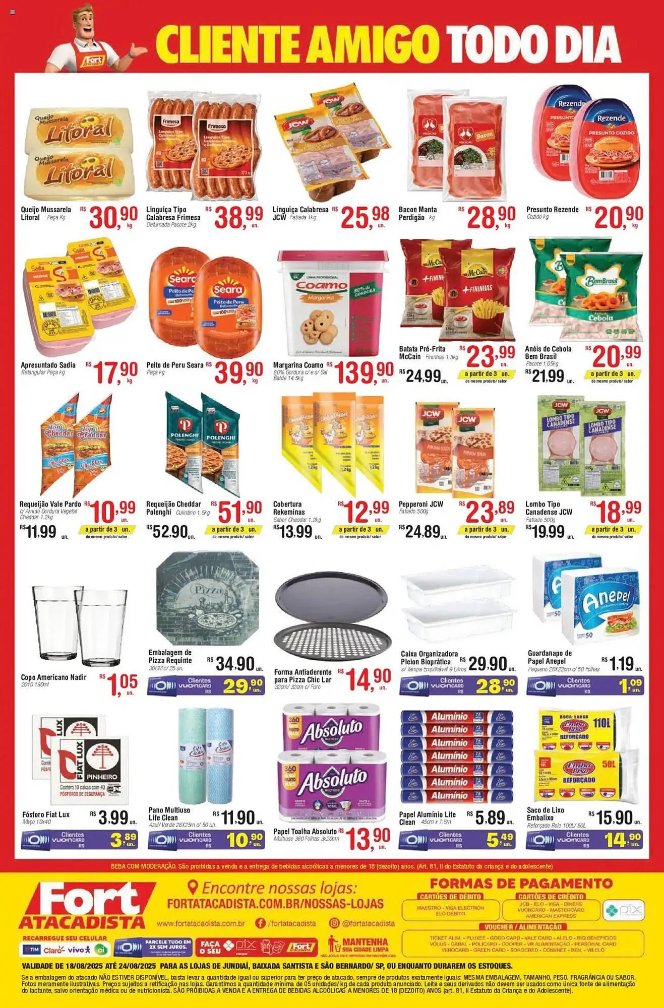Encarte de Catálogo Fort Atacadista 18 de agosto até 24 de agosto 2025 - Pagina 2