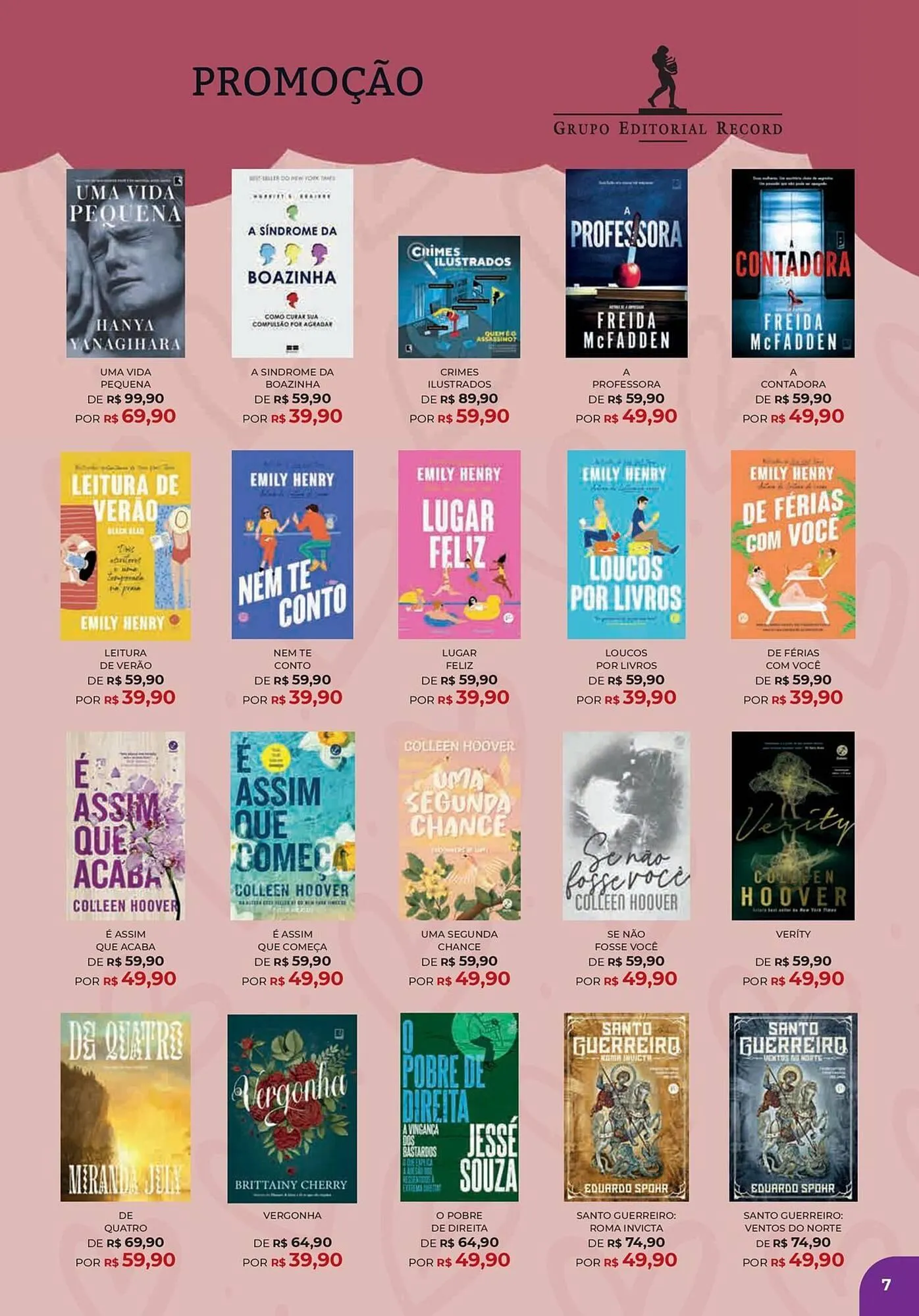Encarte de Catálogo Livraria Leitura 27 de maio até 13 de julho 2025 - Pagina 7