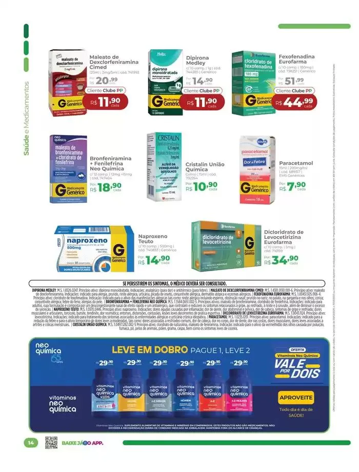 Encarte de Encarte Março PP - PR 3 de março até 31 de março 2025 - Pagina 14