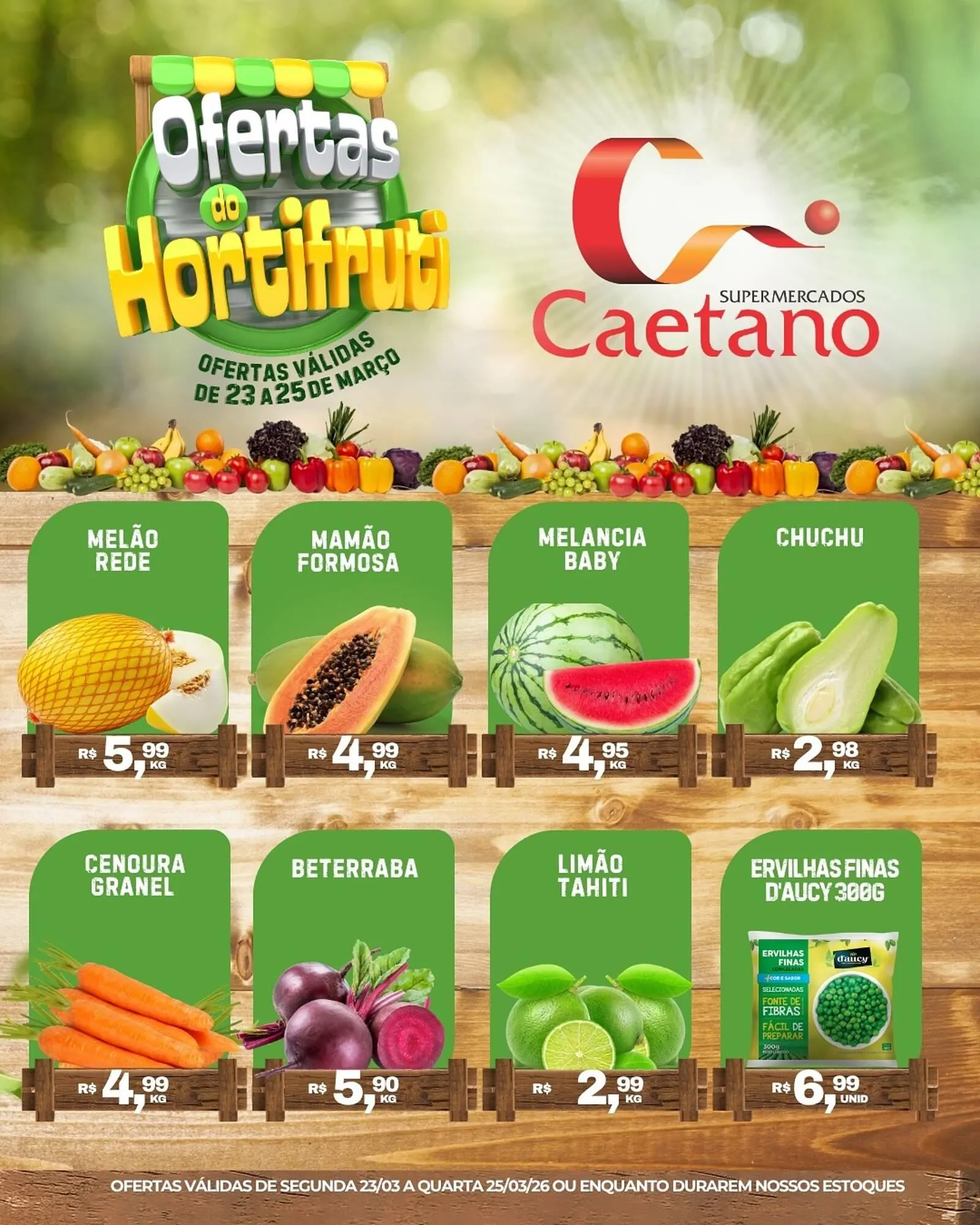 Encarte de Catálogo Supermercados Caetano 24 de março até 25 de março 2026 - Pagina 2