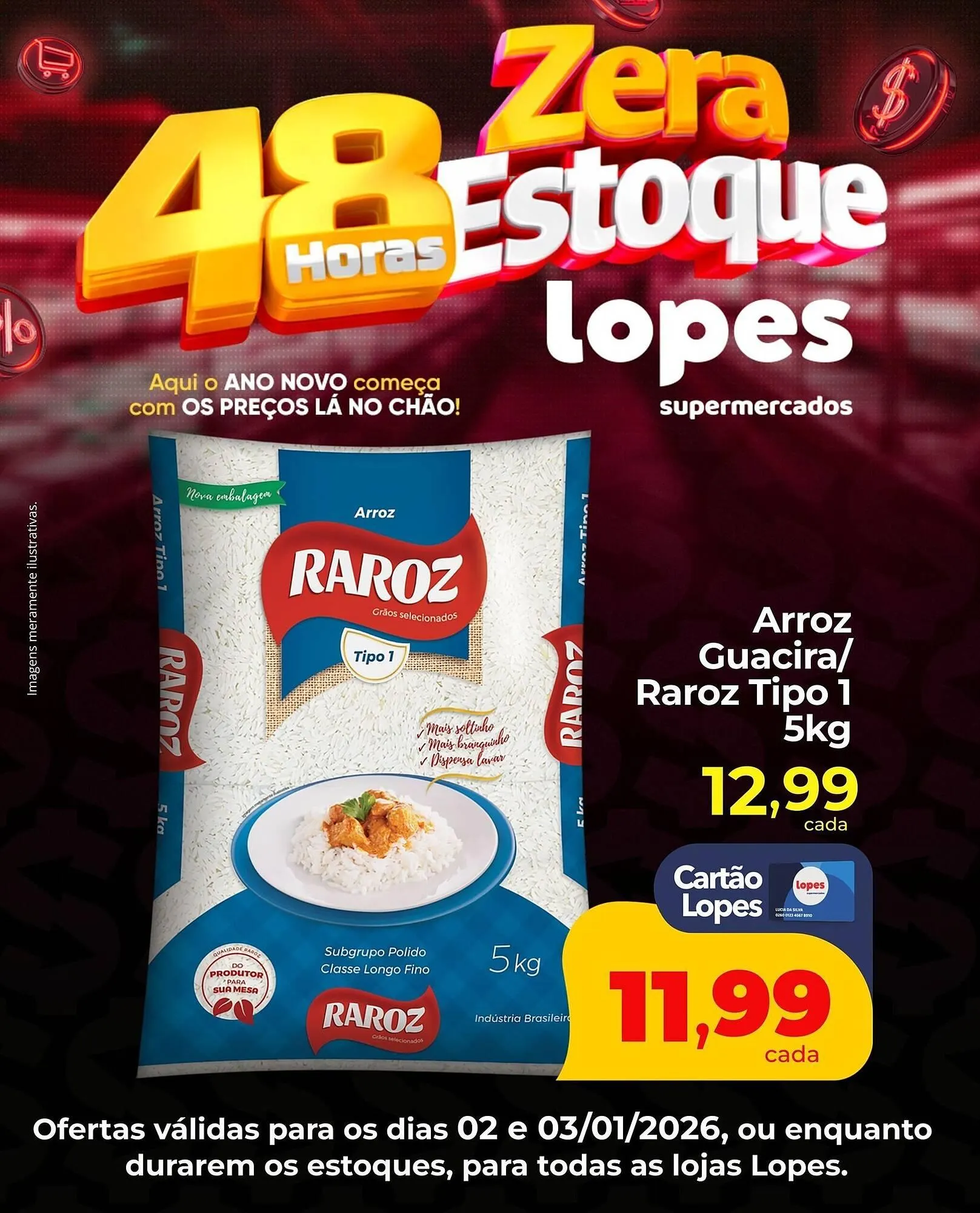 Encarte de Folheto Lopes Supermercados 2 de janeiro até 3 de janeiro 2026 - Pagina 2