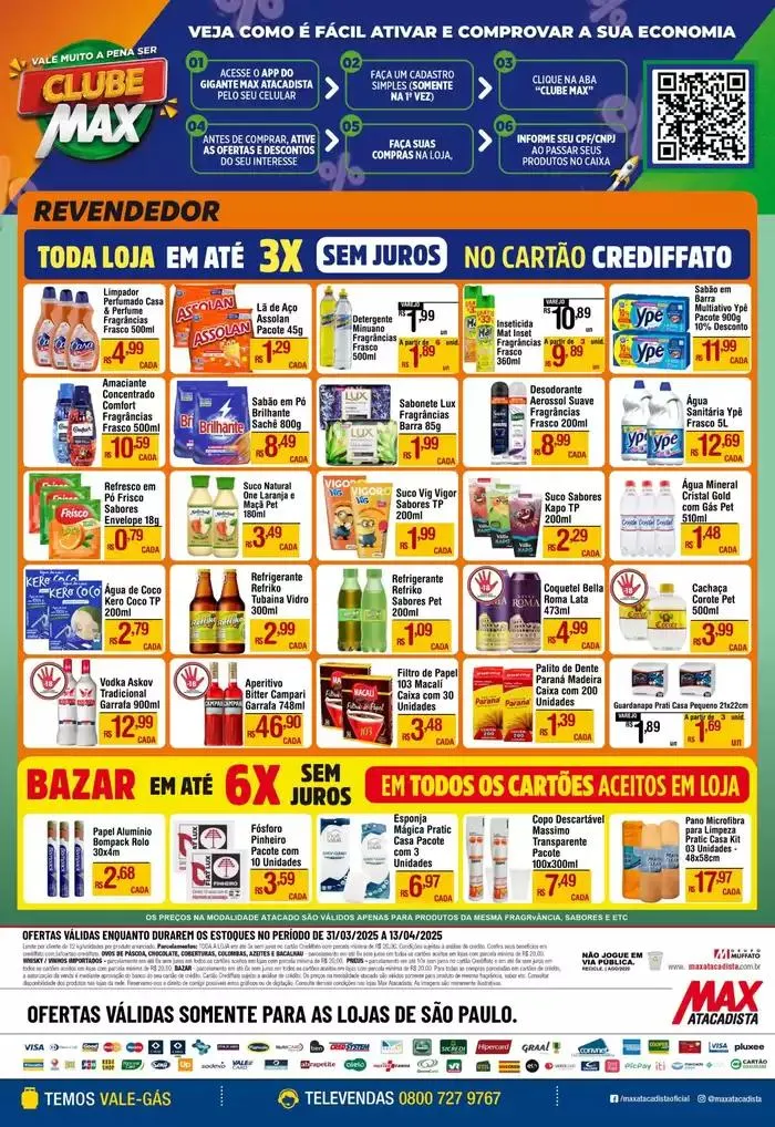 Encarte de Novas ofertas para descobrir 1 de abril até 13 de abril 2025 - Pagina 4