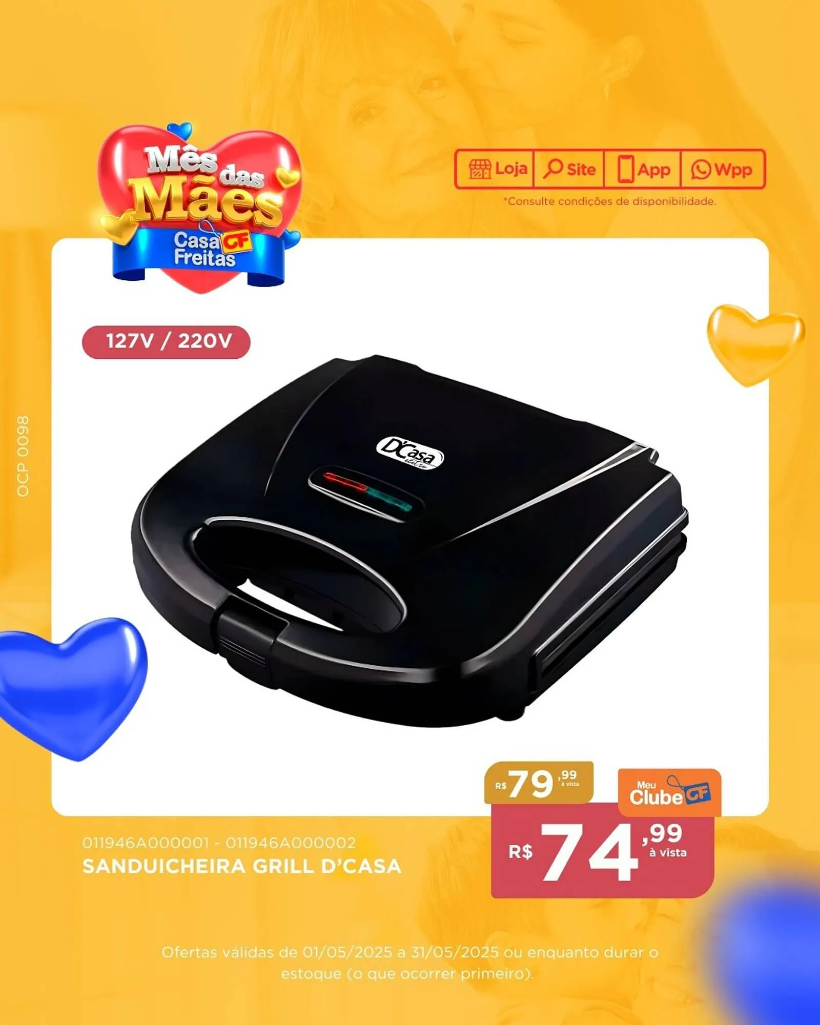 Encarte de Catálogo Casa Freitas 8 de maio até 31 de maio 2025 - Pagina 3