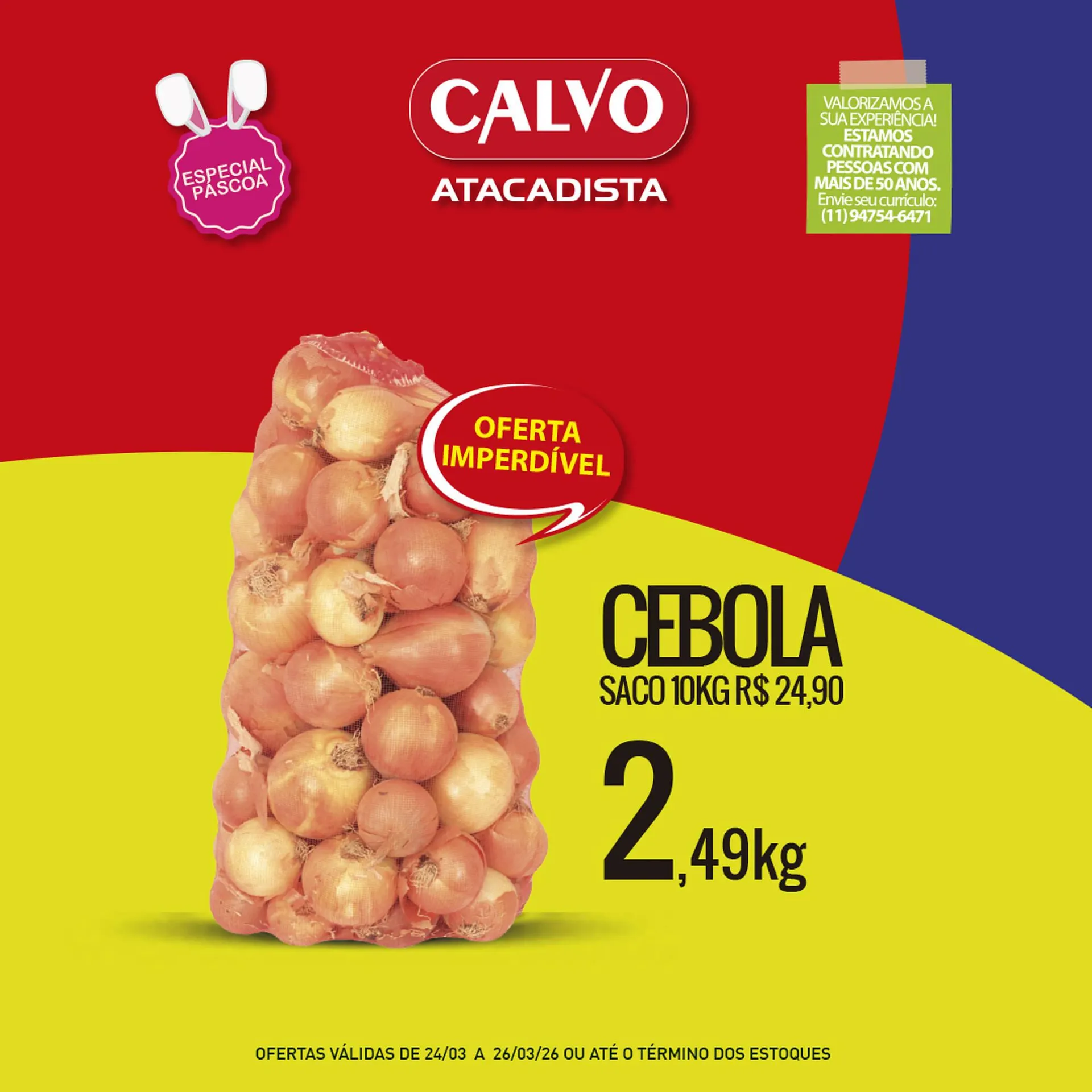 Encarte de Folheto Calvo Atacadista 24 de março até 26 de março 2026 - Pagina 3