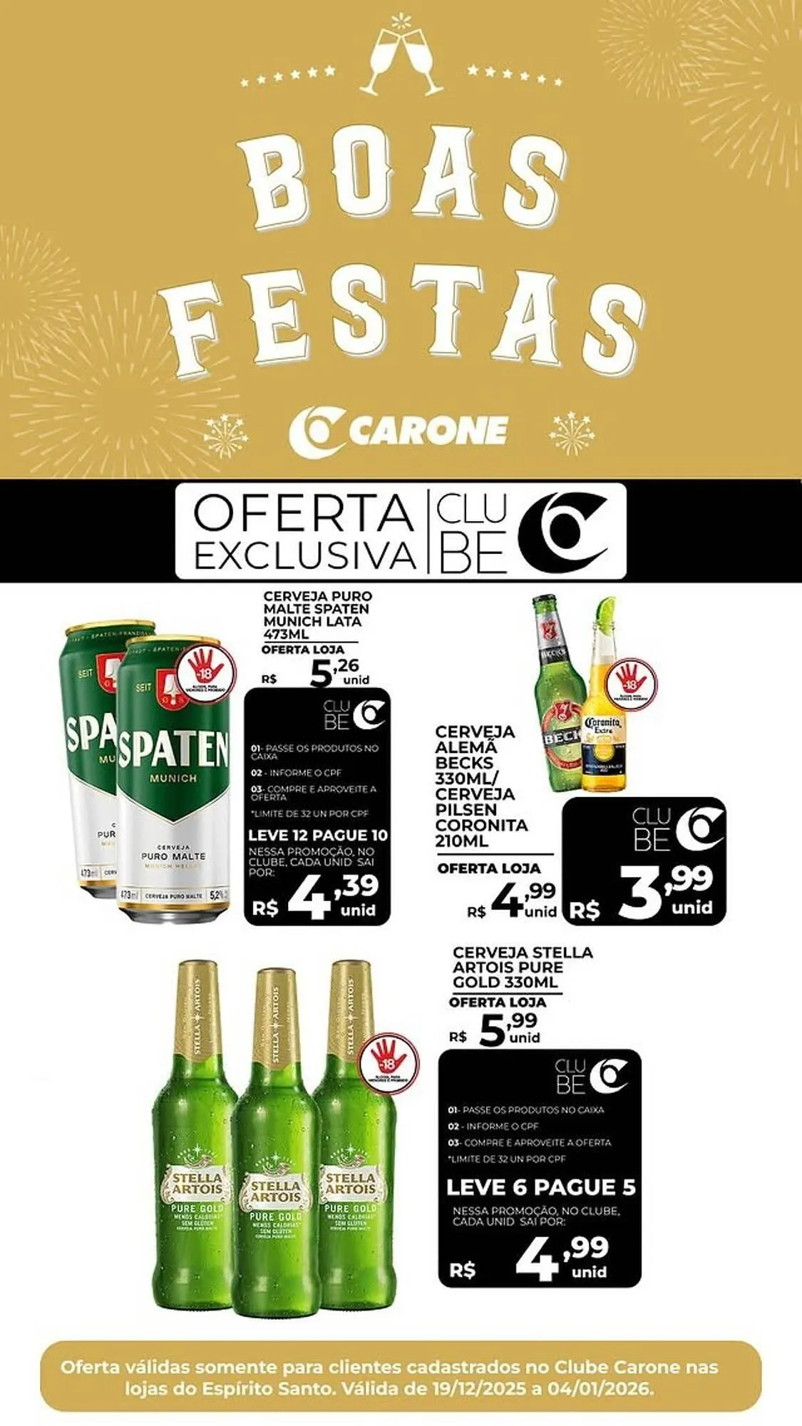 Encarte de Encarte Carone 22 de dezembro até 4 de janeiro 2026 - Pagina 15