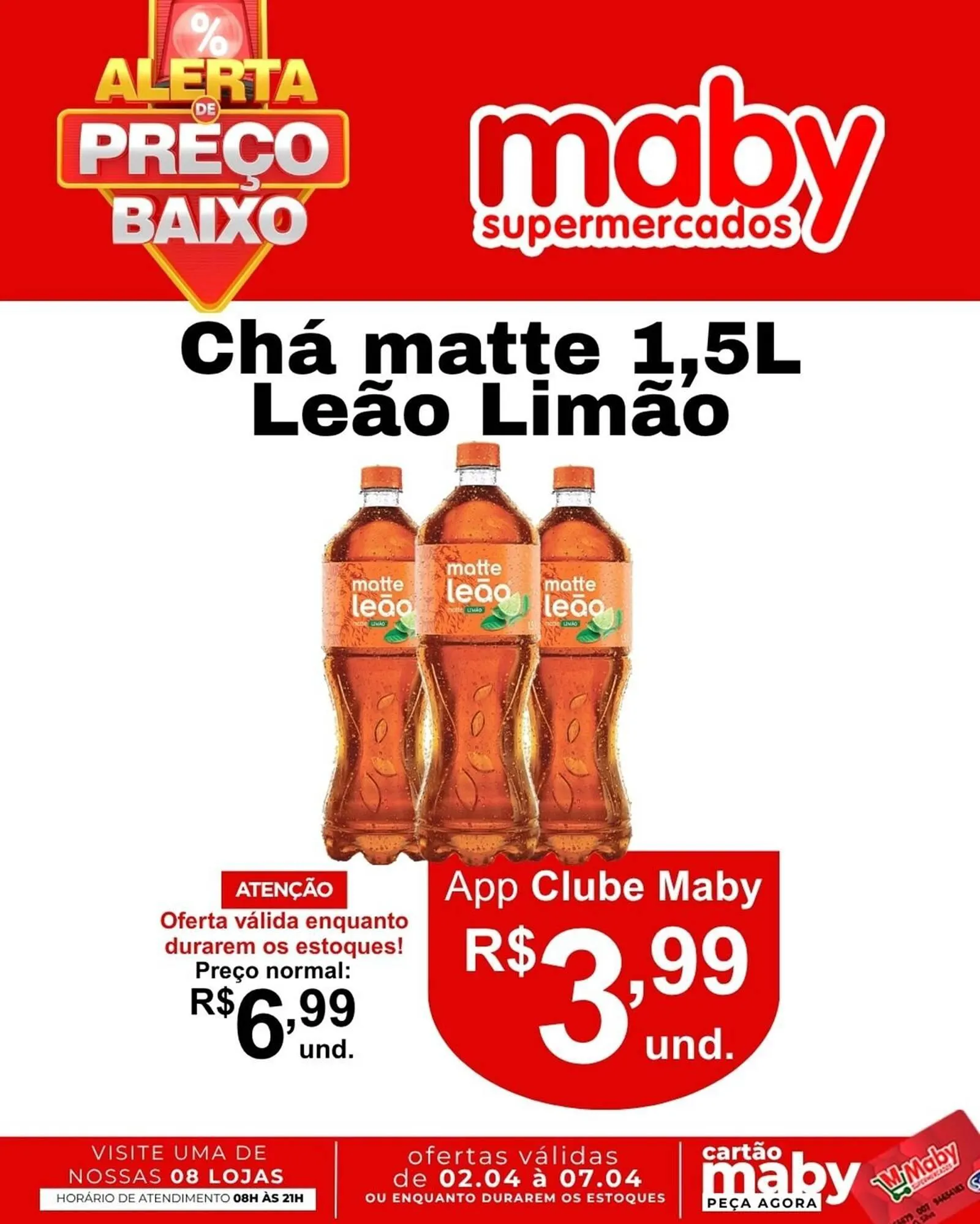 Encarte de Catálogo Maby Supermercados 2 de abril até 7 de abril 2026 - Pagina 1