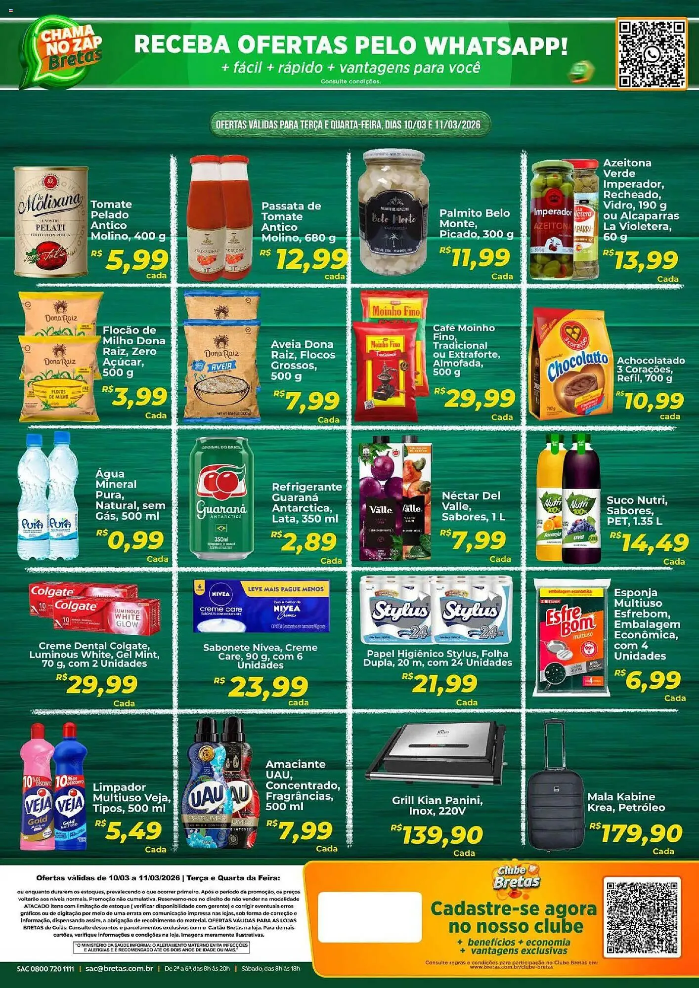 Encarte de Catálogo Supermercados Bretas 10 de março até 12 de março 2026 - Pagina 2