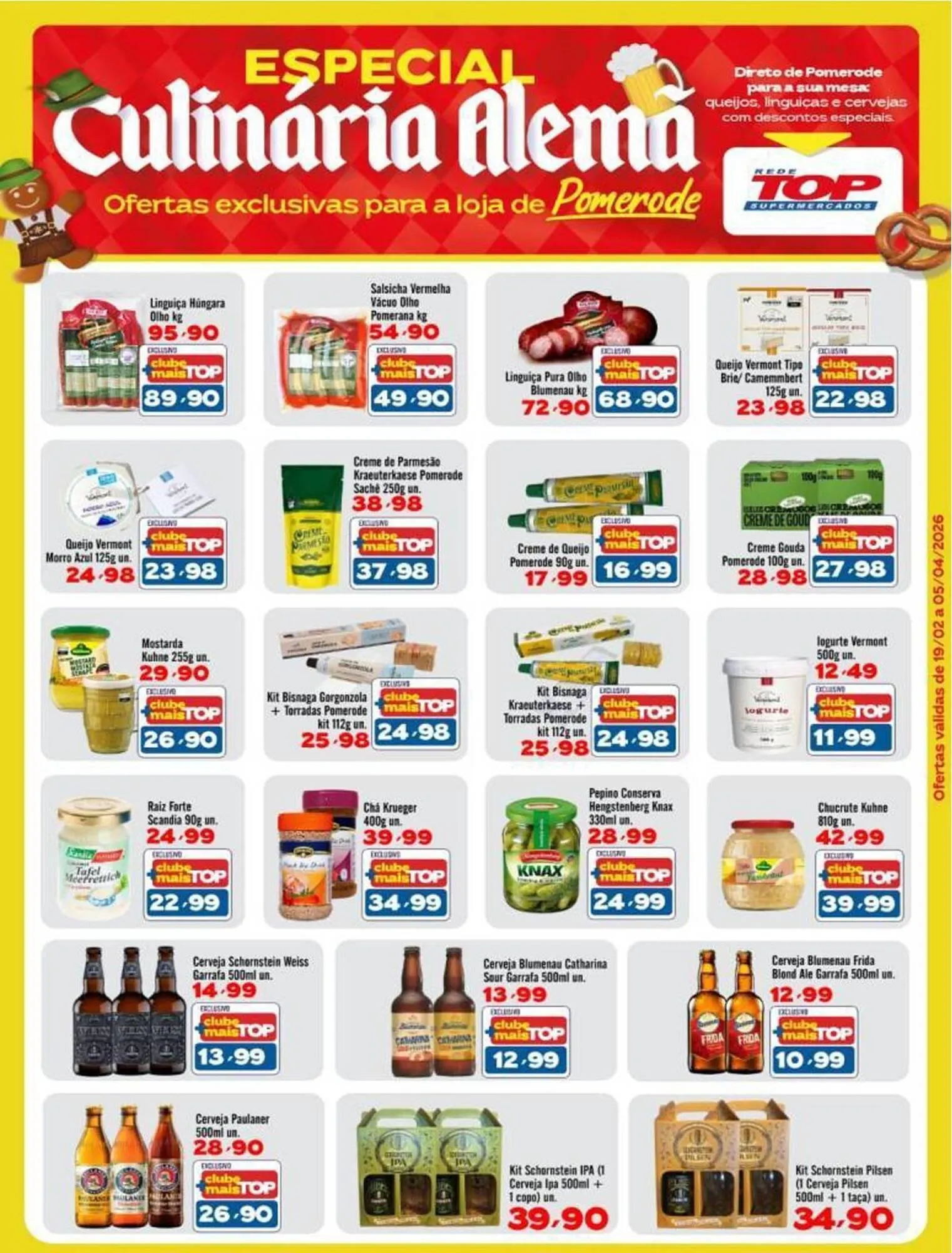 Encarte de Encarte Rede Top 19 de fevereiro até 22 de fevereiro 2026 - Pagina 1