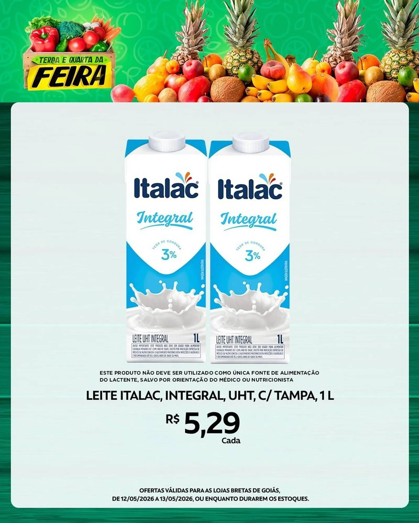 Encarte de Catálogo Supermercados Bretas 12 de maio até 13 de maio 2026 - Pagina 1