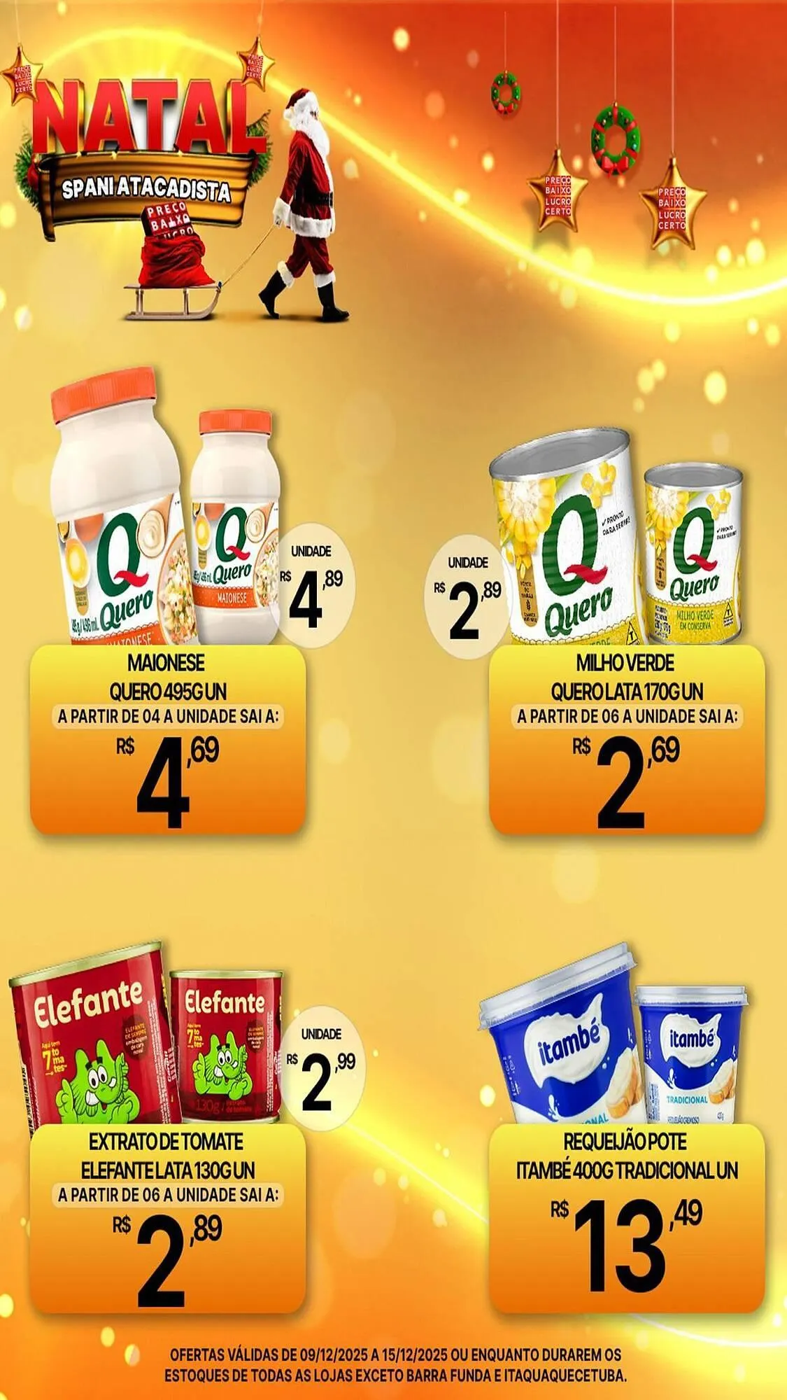 Encarte de Folheto Spani Atacadista 10 de dezembro até 15 de dezembro 2025 - Pagina 2